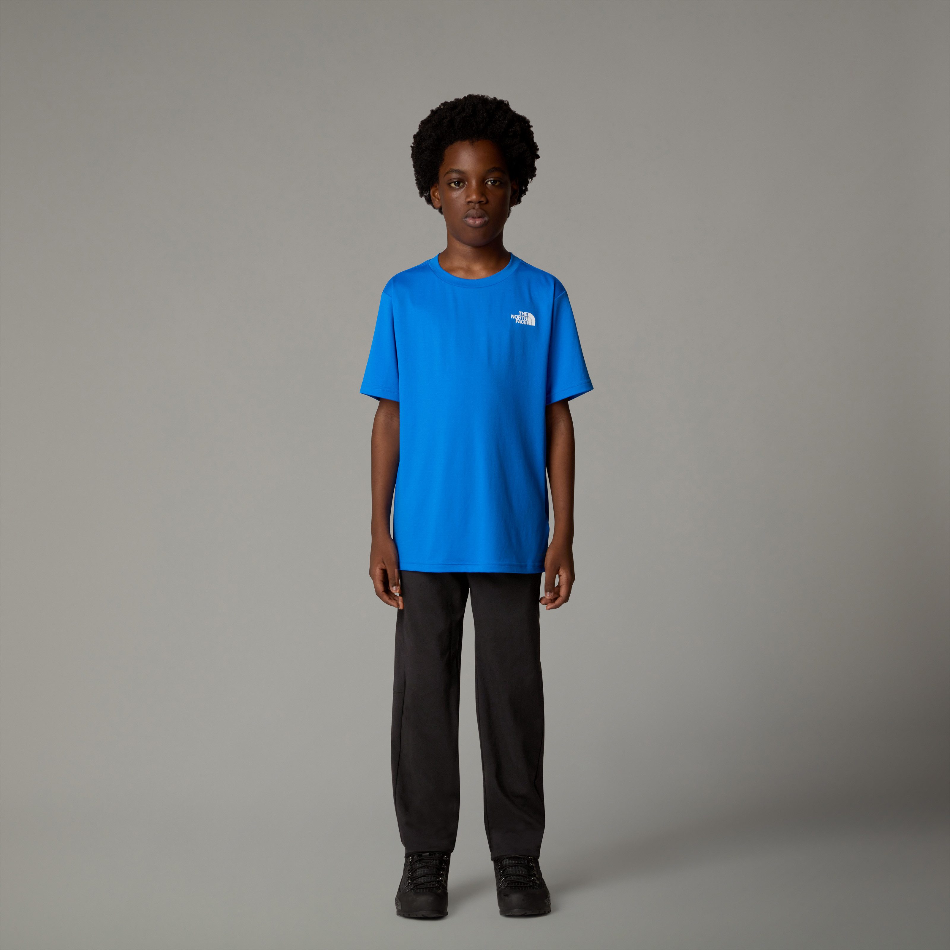The North Face T-Shirt TEEN NEW 24/7 SS TEE sportlicher Stil, Kurzarm, schnell trocknendes Material, Logodrucke