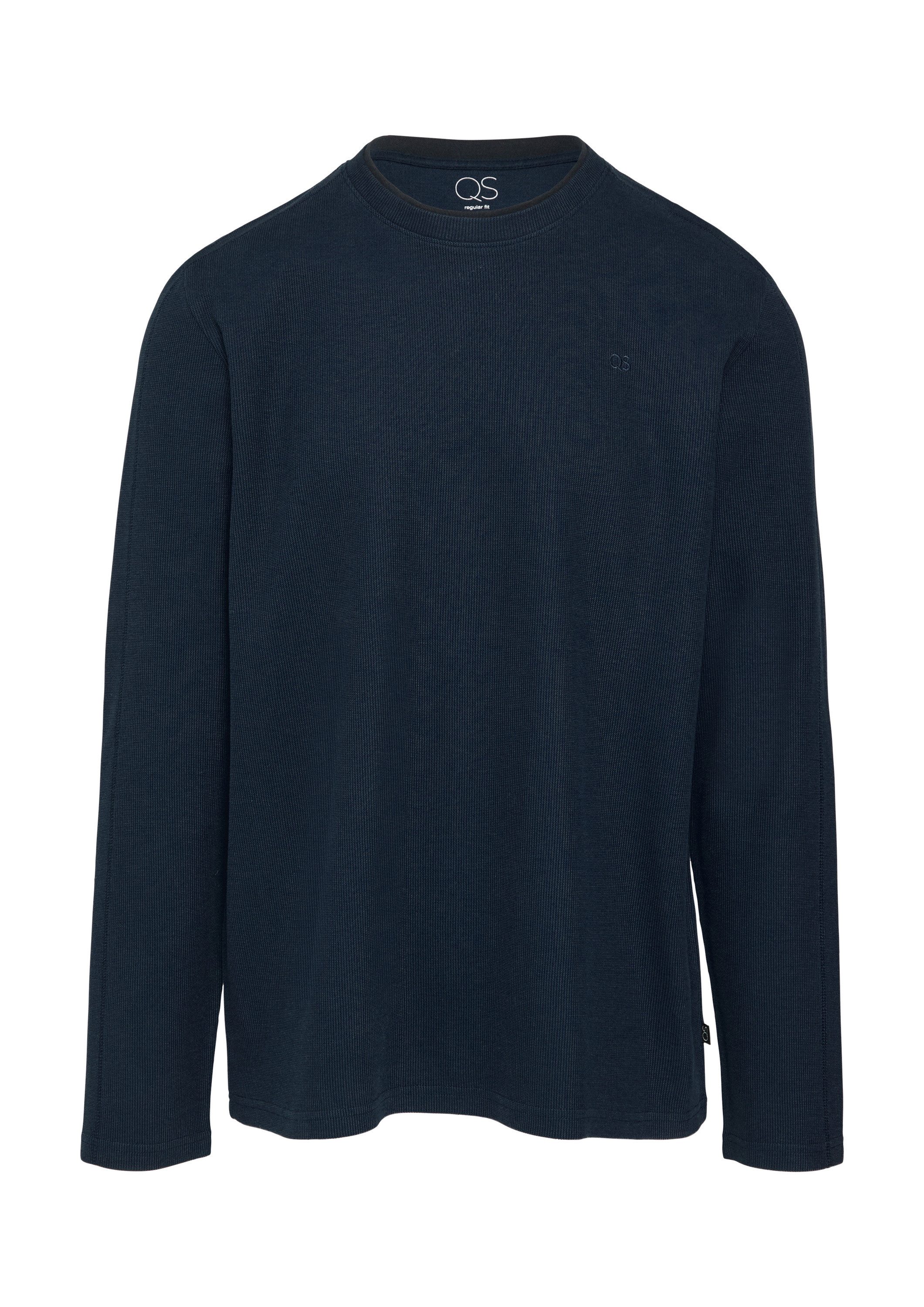 QS Langarmshirt T-Shirt (1-tlg) günstig online kaufen