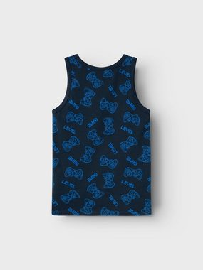 Name It Unterhemd NKMTANK TOP 2P DARK SAPPHIRE GAMER NOOS (Packung, 2-St)