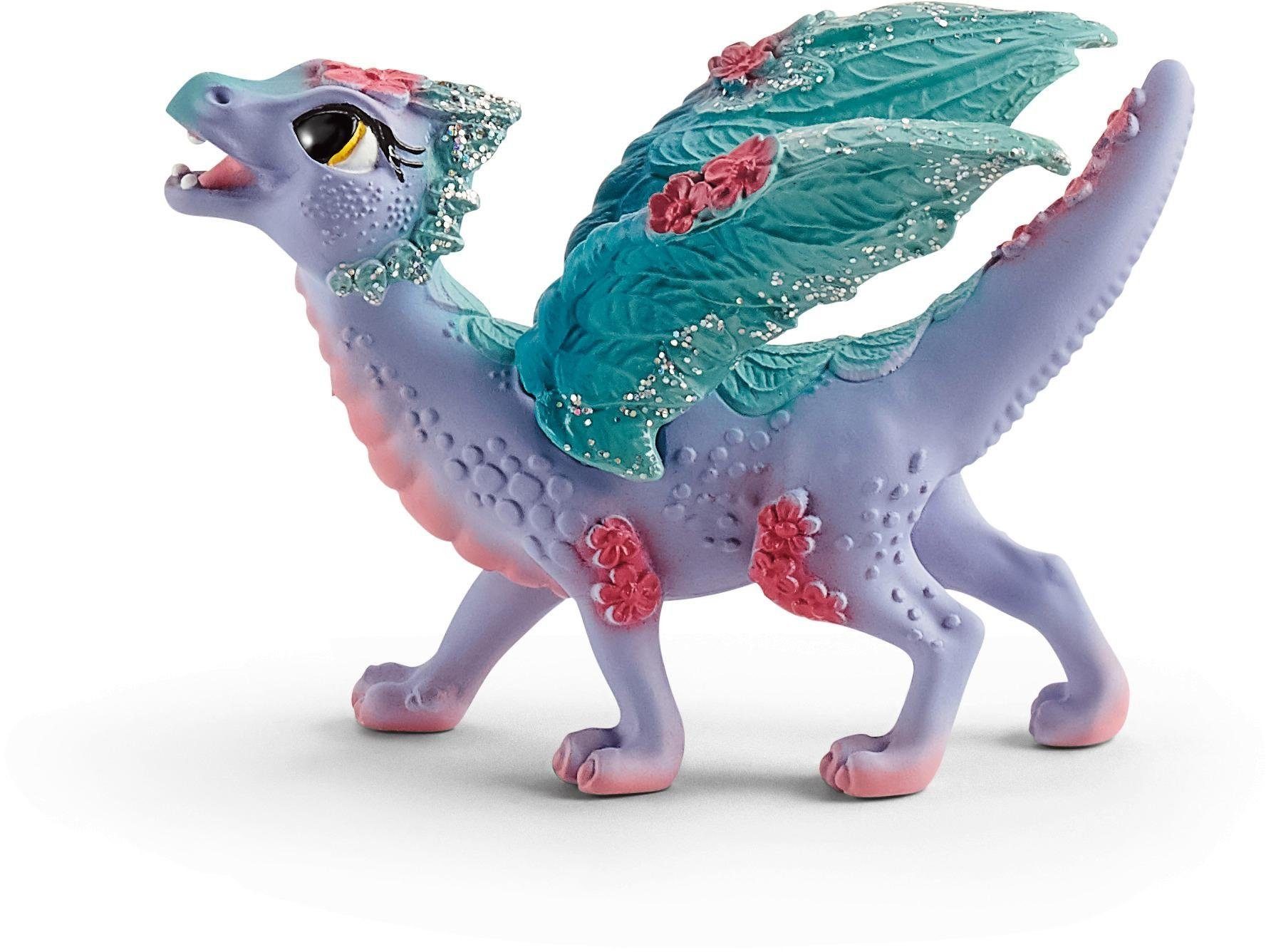 Schleich® Spielfigur BAYALA®, Blütendrache und Kind (70592), (Set)