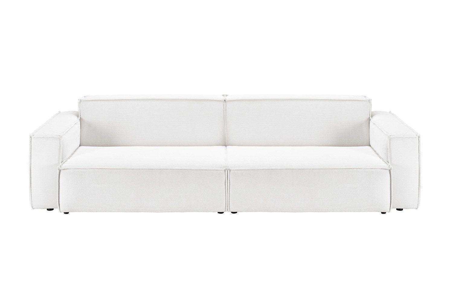 KAWOLA Sofa SAMU, Couch Feincord 2-Sitzer oder 3-Sitzer verschiedene Farben