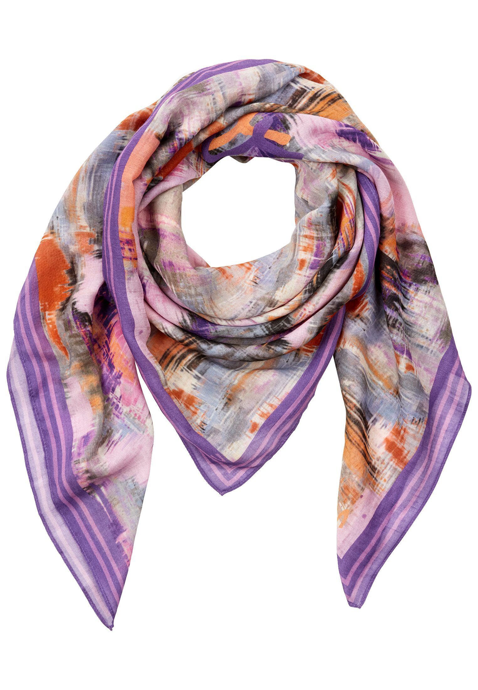 camel active Modeschal aus reiner Baumwolle günstig online kaufen