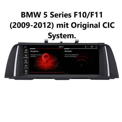 GABITECH BMW F10 F11 CIC 2009-2012 10.2" Android 13 Autoradio GPS Navi Carplay Einbau-Navigationsgerät