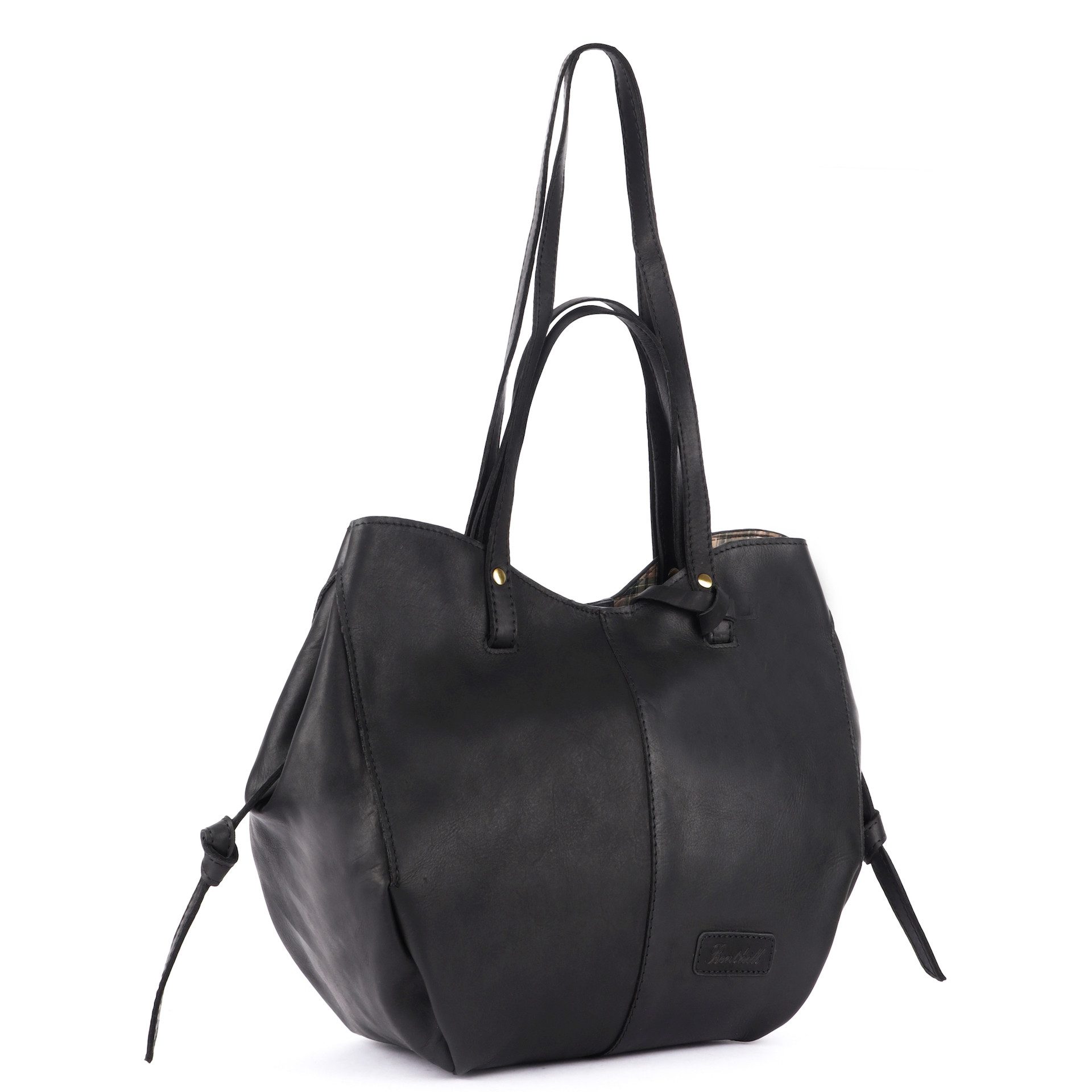 Benthill Umhängetasche Damen Echt Leder Umhängetasche Shopper Vintage Schulter Handtasche, Schultergurt / Umhängegurt Reißverschlussfach