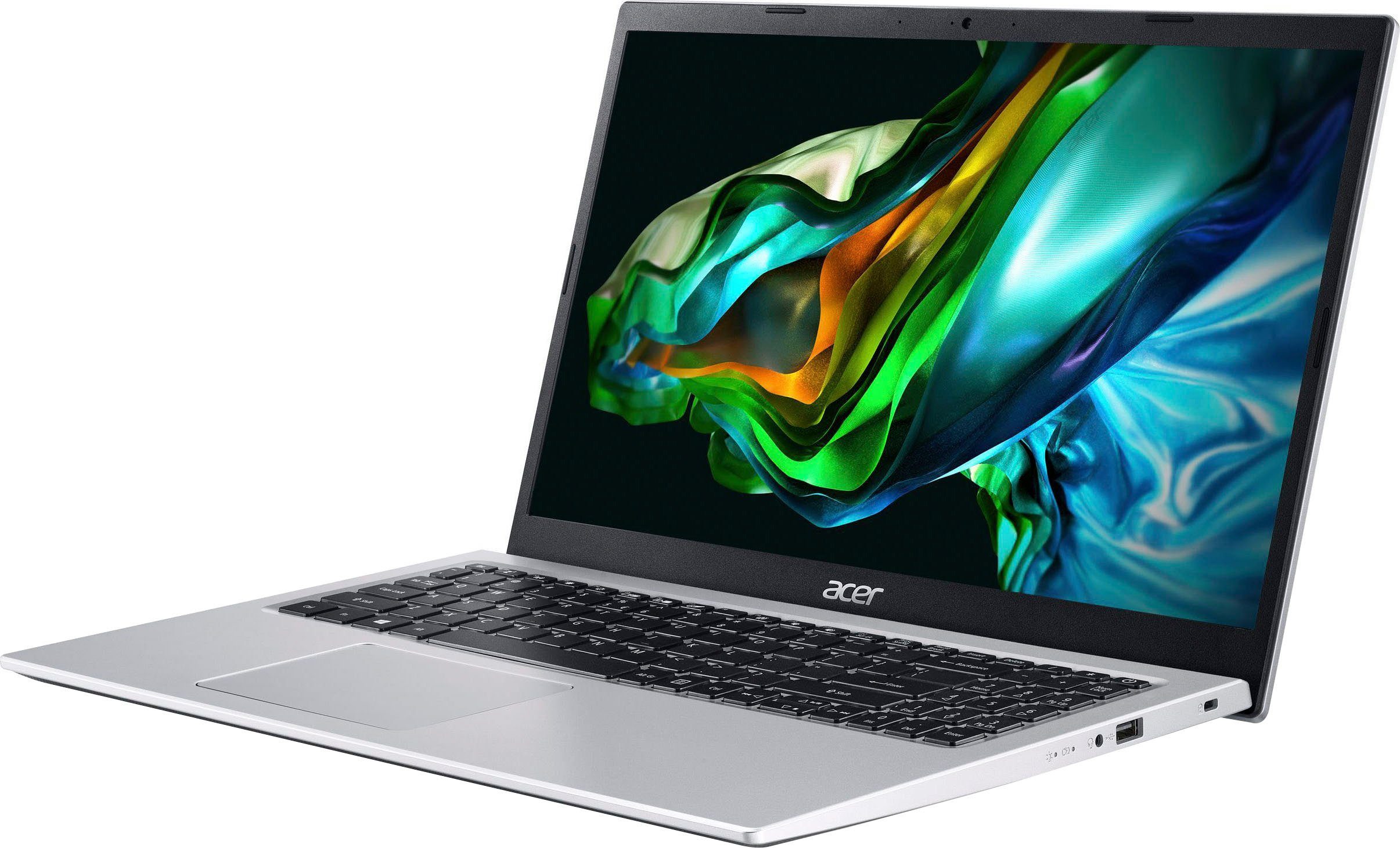GB Zoll, (39,62 Notebook A315-58-34UQ Core Aspire SSD) cm/15,6 Graphics, Acer Intel 512 1115G4, 3 i3 UHD