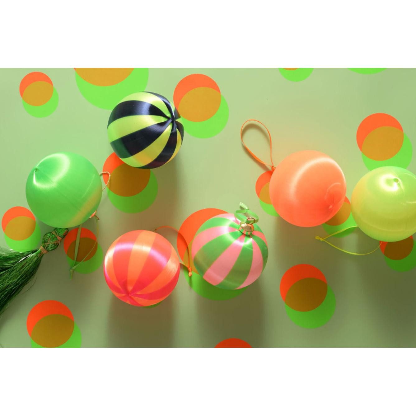 Giftcompany Christbaumschmuck Christbaumkugel Chinois Streifen Pink günstig online kaufen