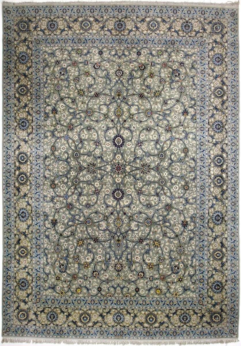 Orientteppich Keshan Antik Perserteppich, 314x434 rechteckig, Handgeknüpfter Orientteppich / Höhe: Trading, 8 Nain mm