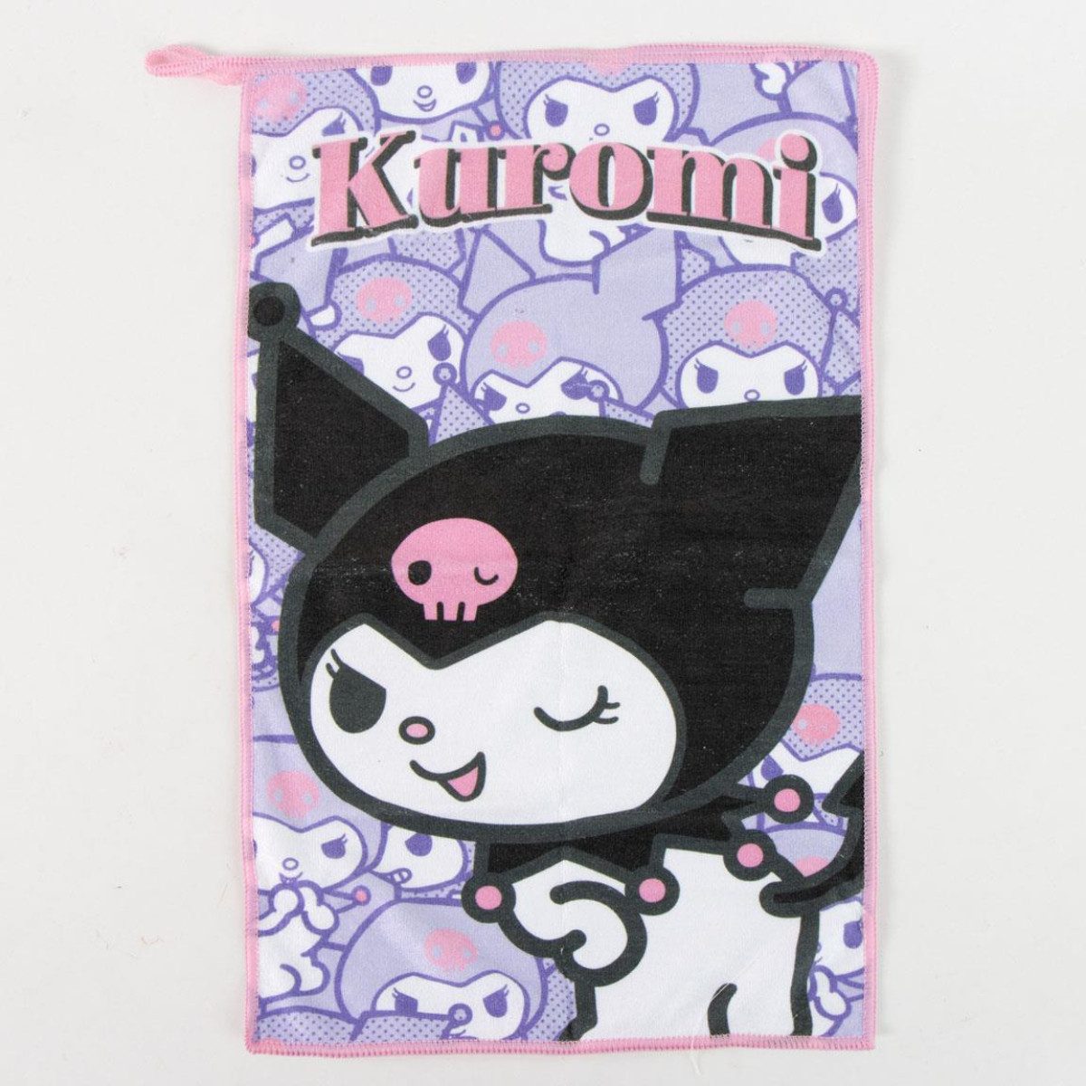 Hello Kitty Kulturbeutel - Kuromi Kinder Waschset Haarbürste Handtuch Travel Zubehör (3-tlg)