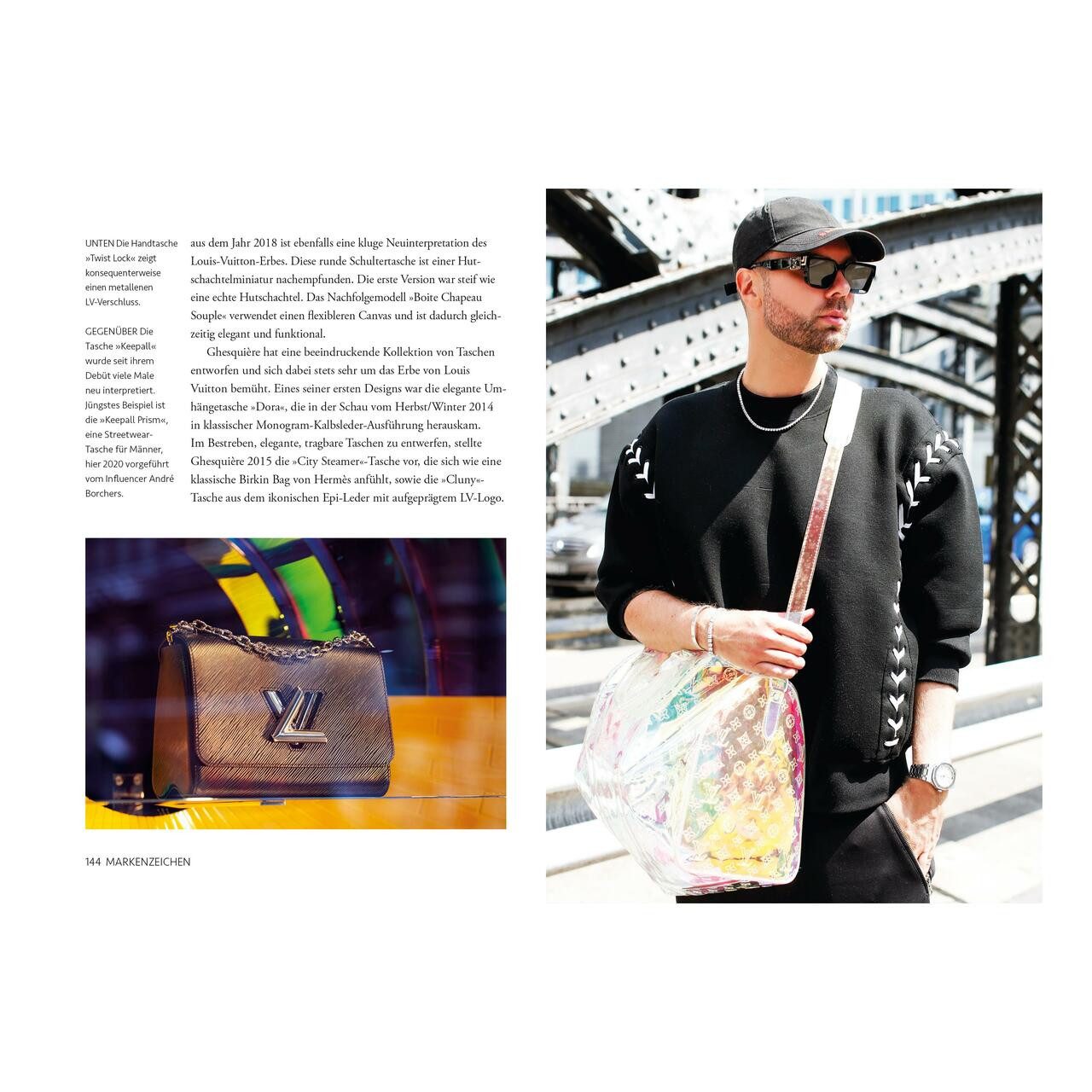 ZS Dekofigur Little Book of Louis Vuitton (1 St), Die Geschichte des legendären Moehauses