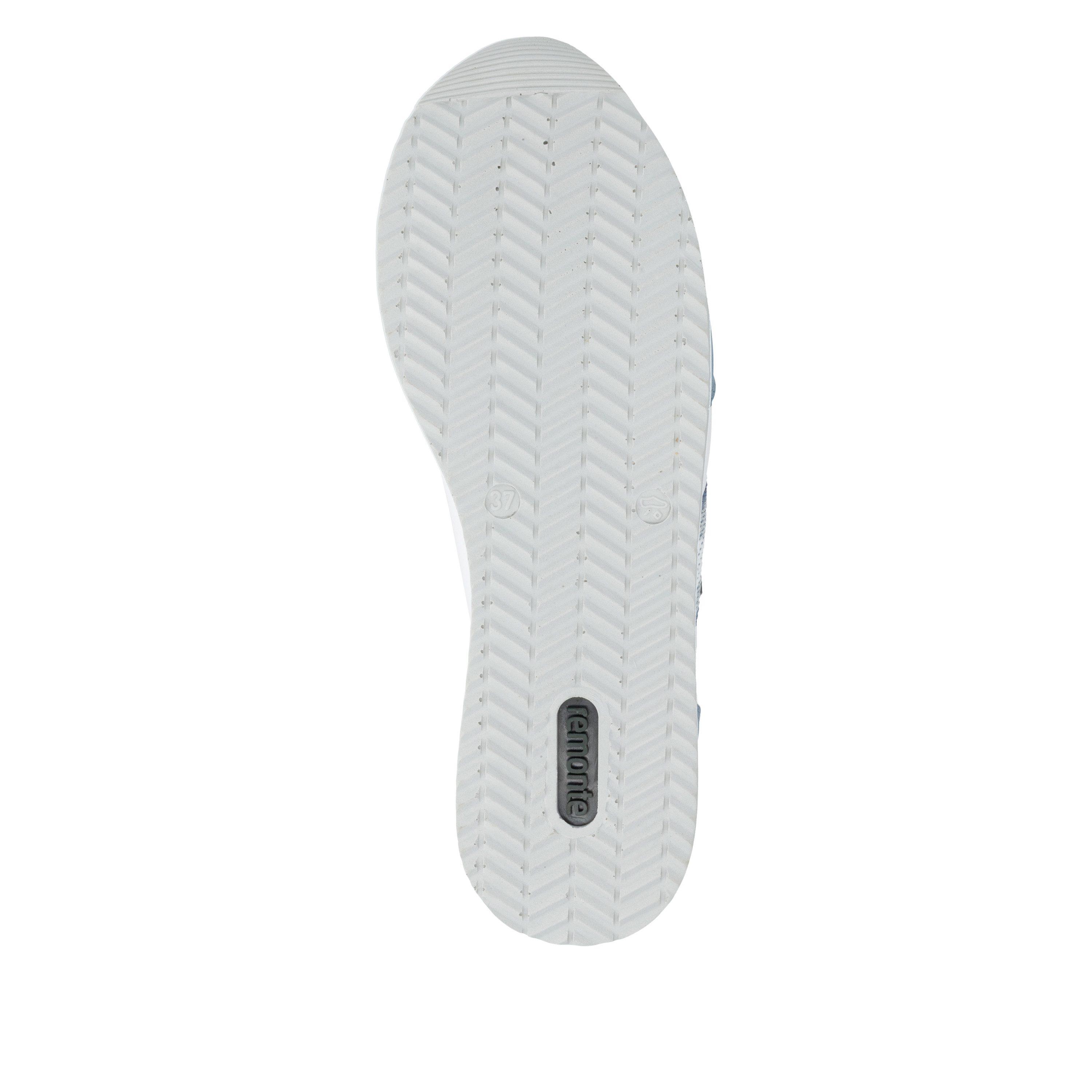 Remonte Plateausneaker Halbschuh, Schnürschuh mit Metallicdetails und Softfußbett