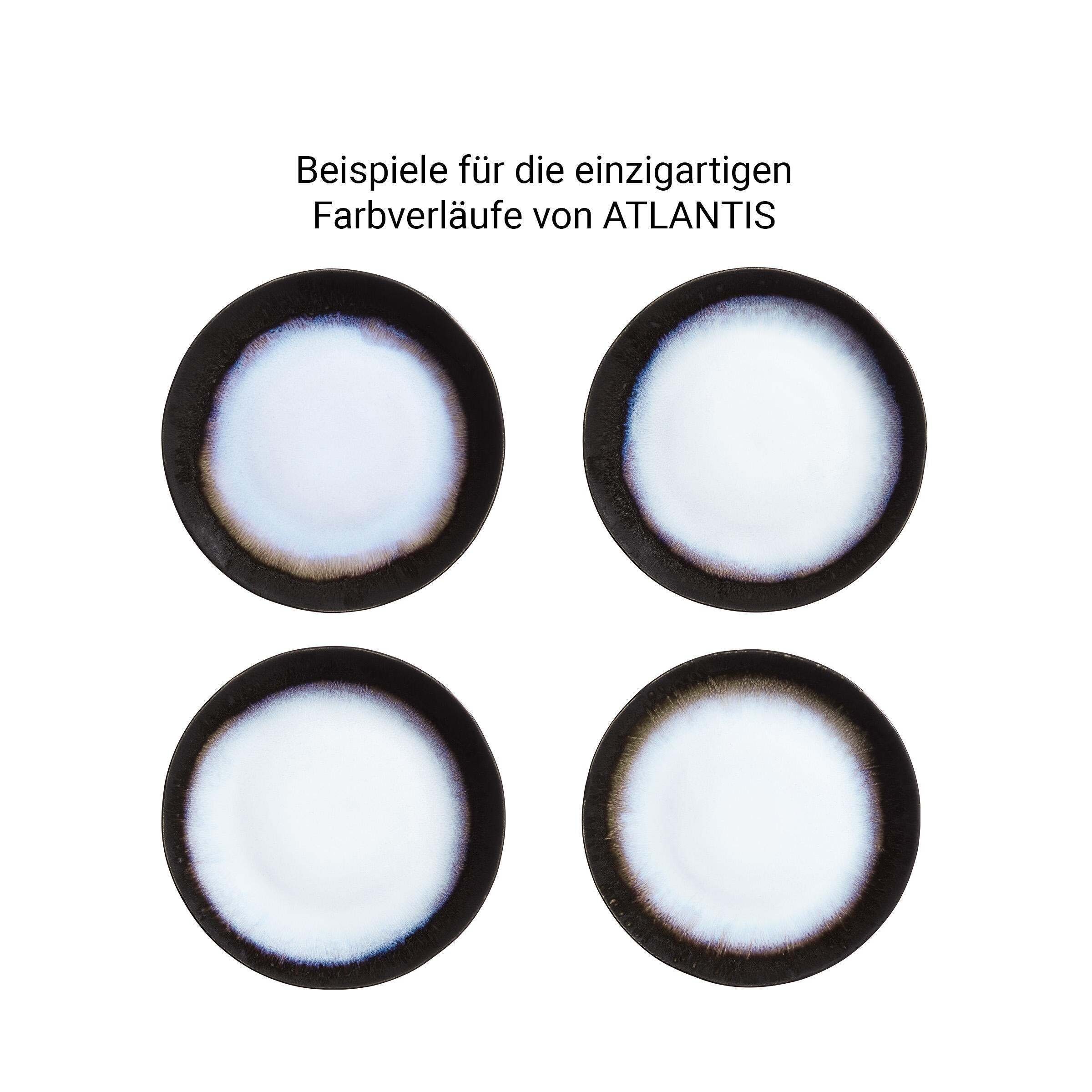 Steinzeug ATLANTIS BUTLERS 12-tlg., Schale Geschirr-Set