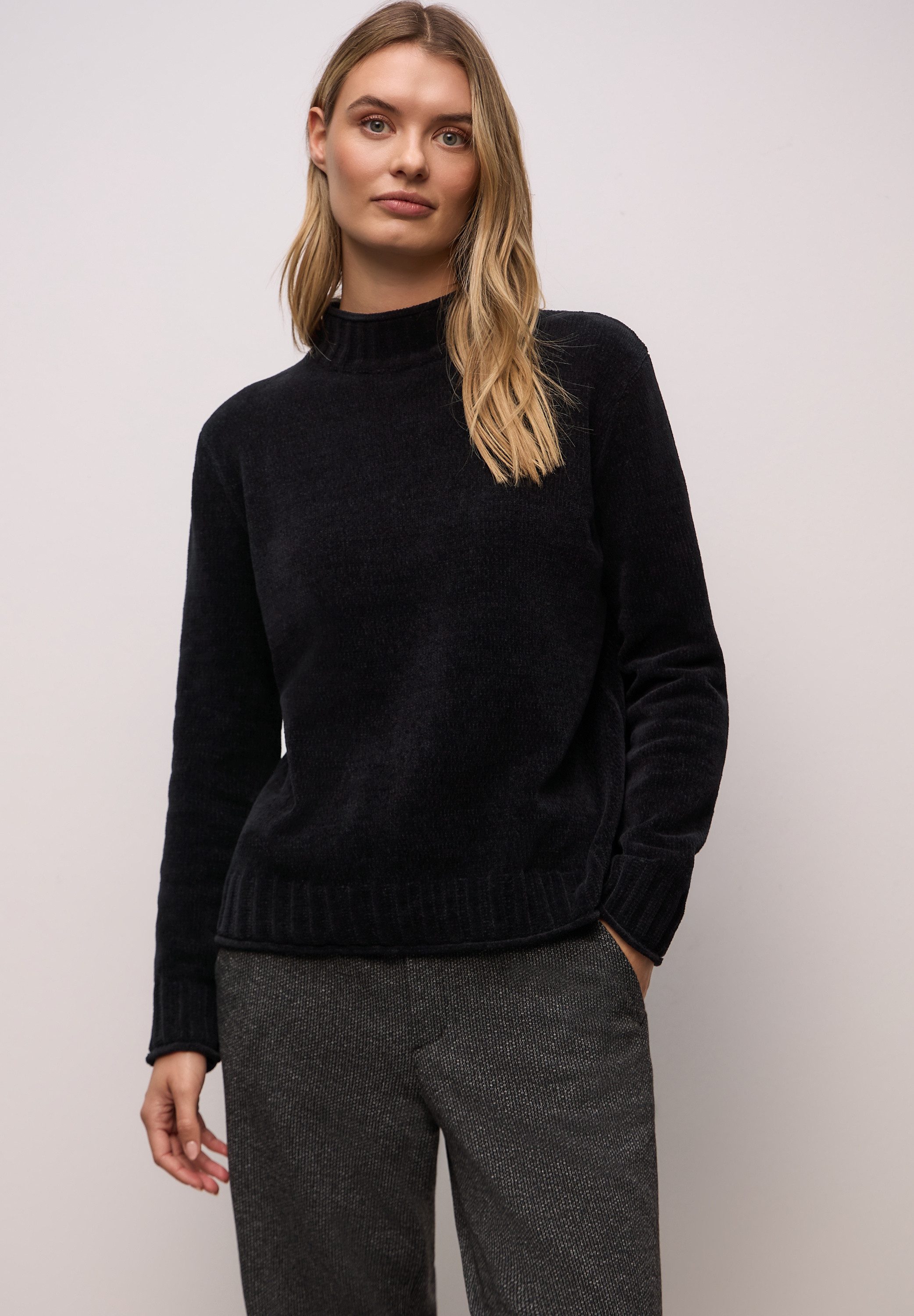 STREET ONE Rollkragenpullover soft und weich