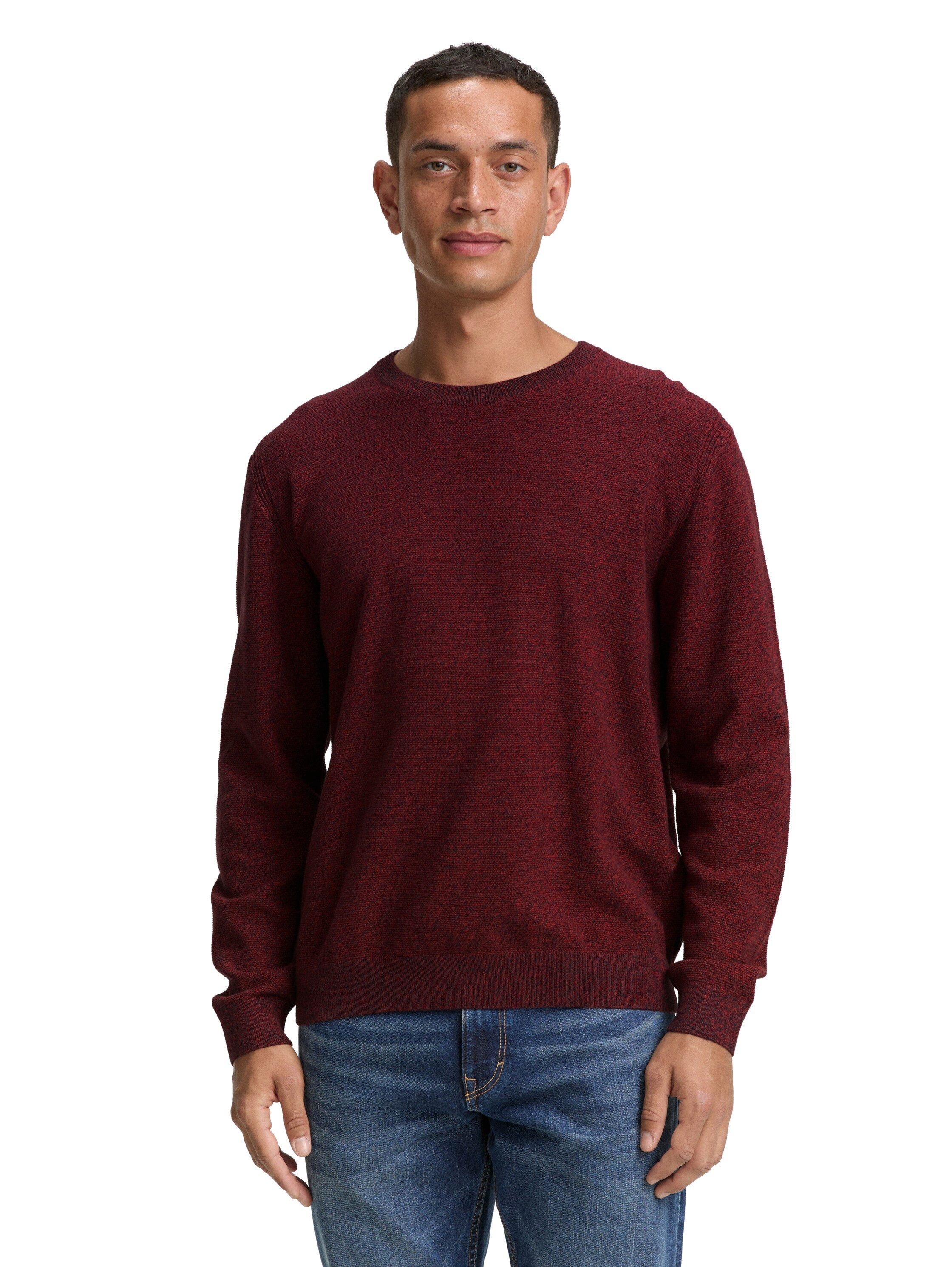 TOM TAILOR Strickpullover mit Bündchen