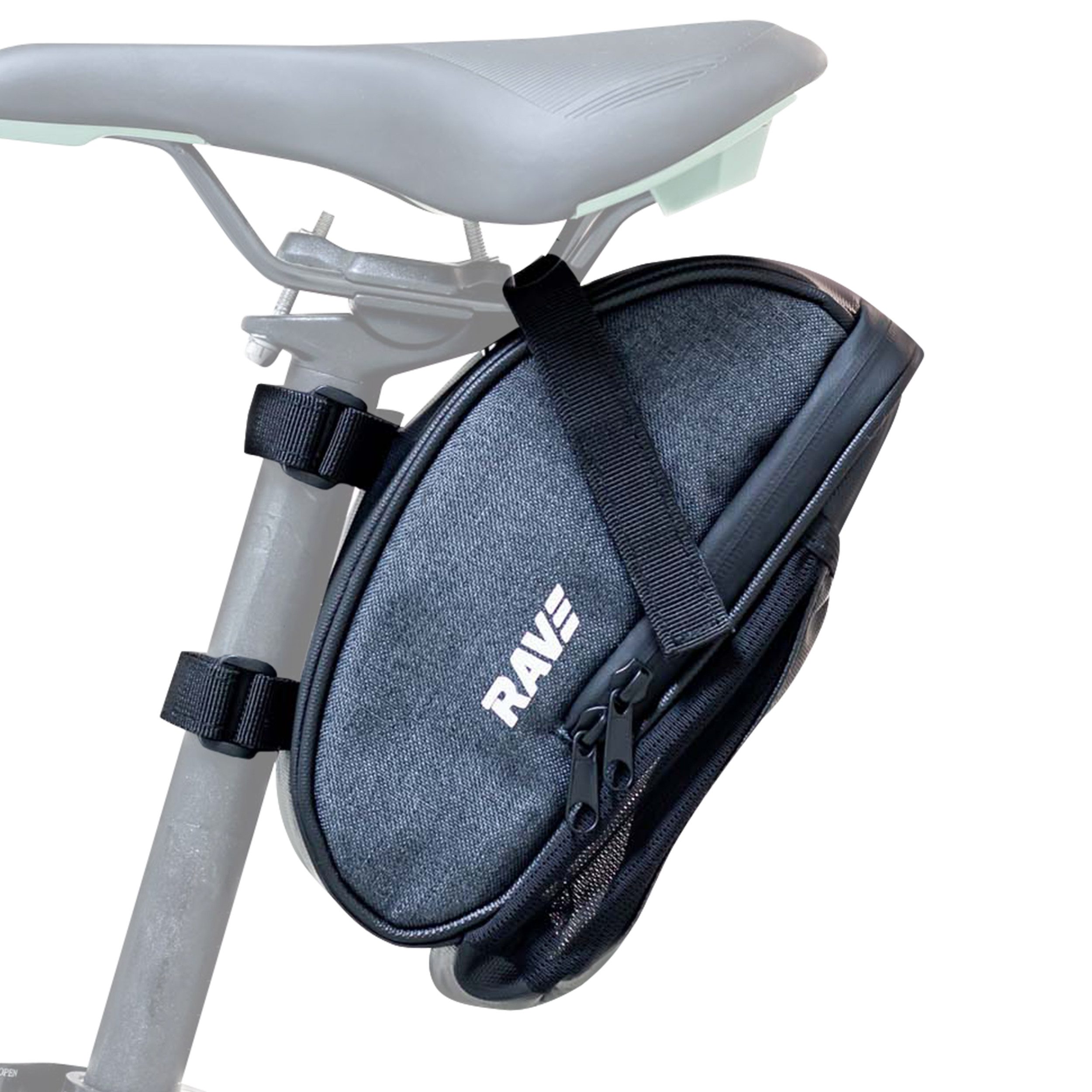 Rave Bike&Outdoor Fahrradtasche Fahrrad Satteltasche mit Flaschenhalter, Mit Flaschentasche