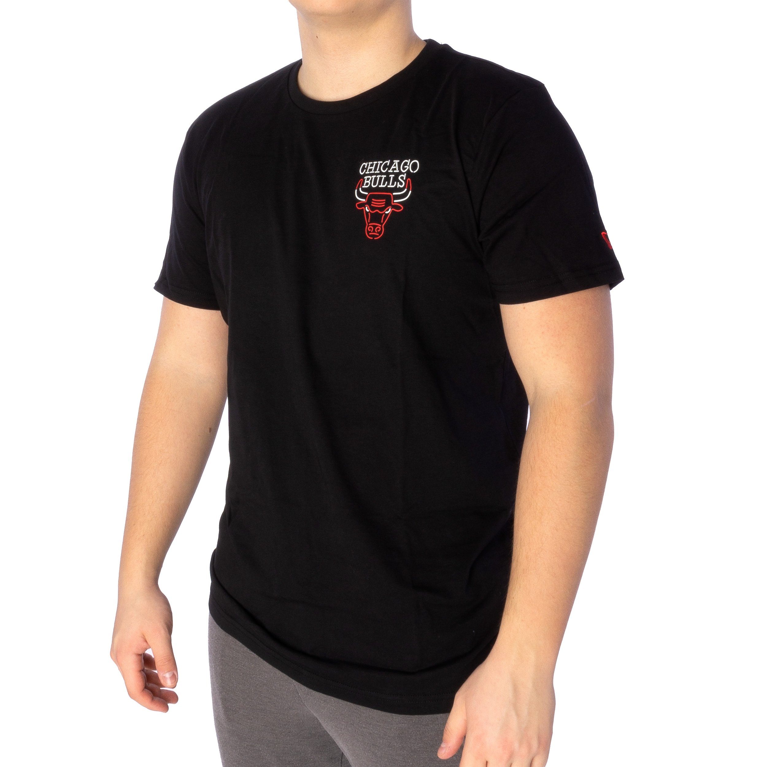 New New T-Shirt Era T-Shirt Chicago Bulls NBA Era Neon