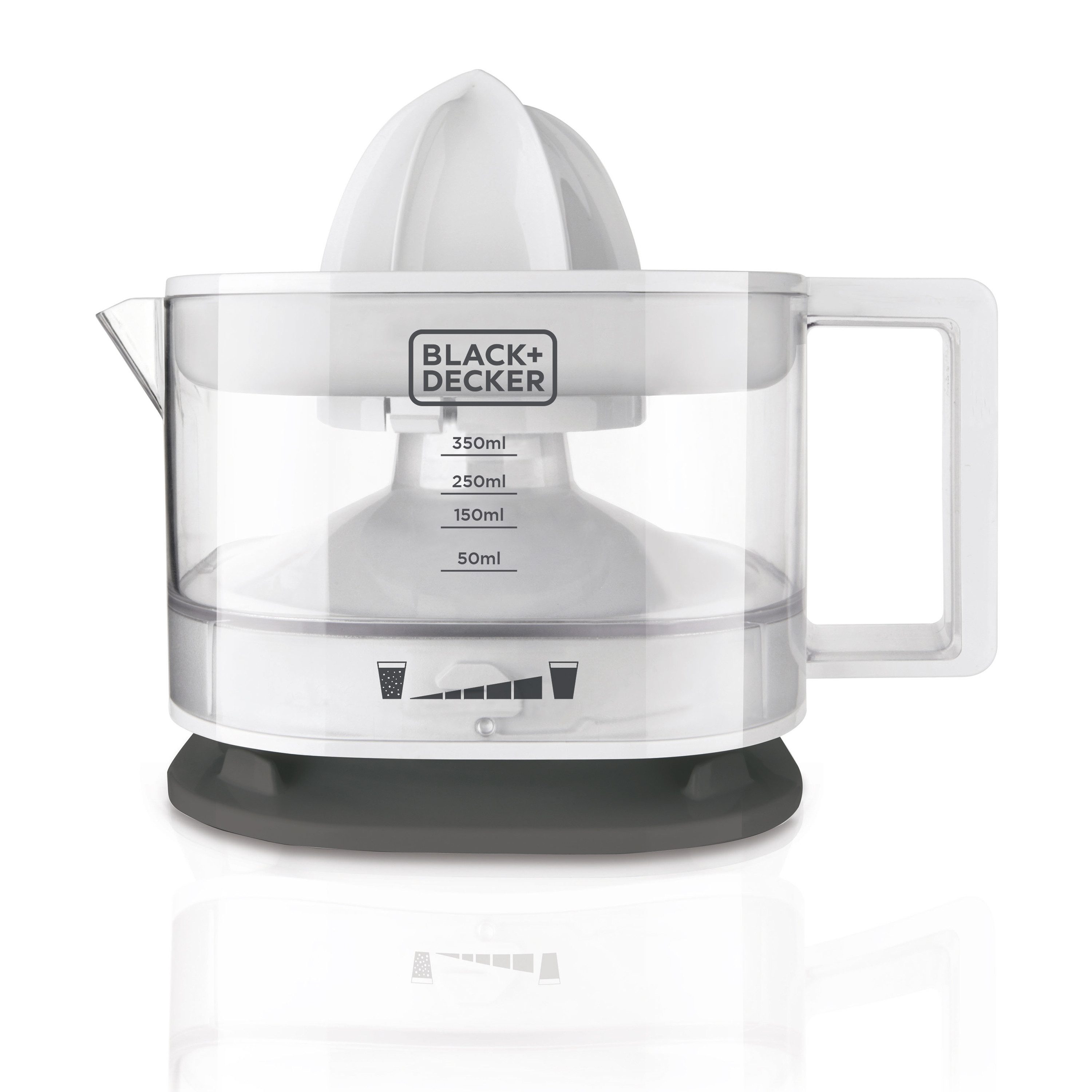 Black + Decker Zitruspresse BLACK+DECKER Zitruspresse Elektrisch 350ml