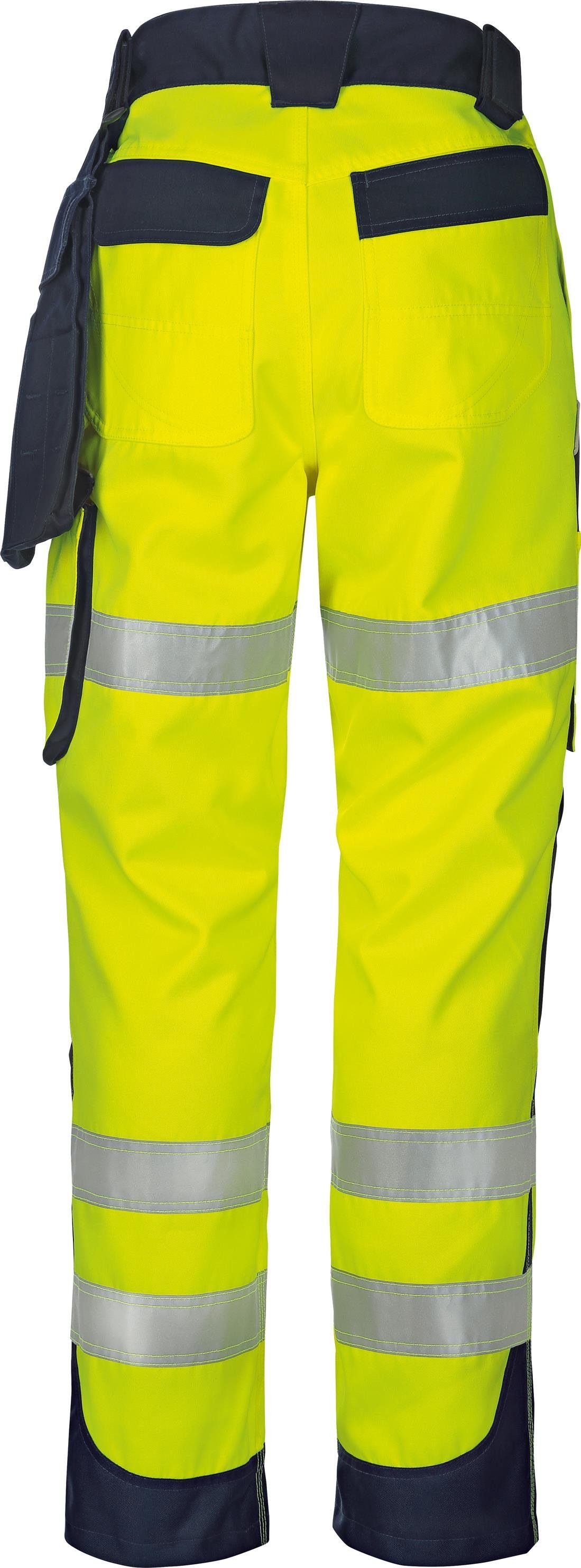 vizwell Arbeitshose Arbeitshose Warnschutz-Kontrast-Bundhose Größe 60 (1-tlg)