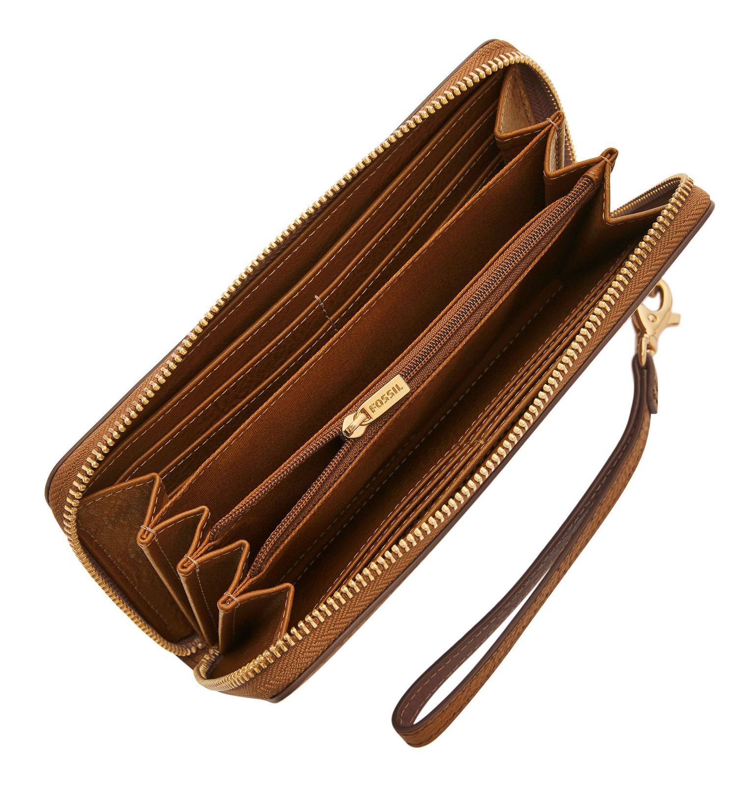 Fossil Geldbörse RFID Zip Around Clutch, günstig online kaufen