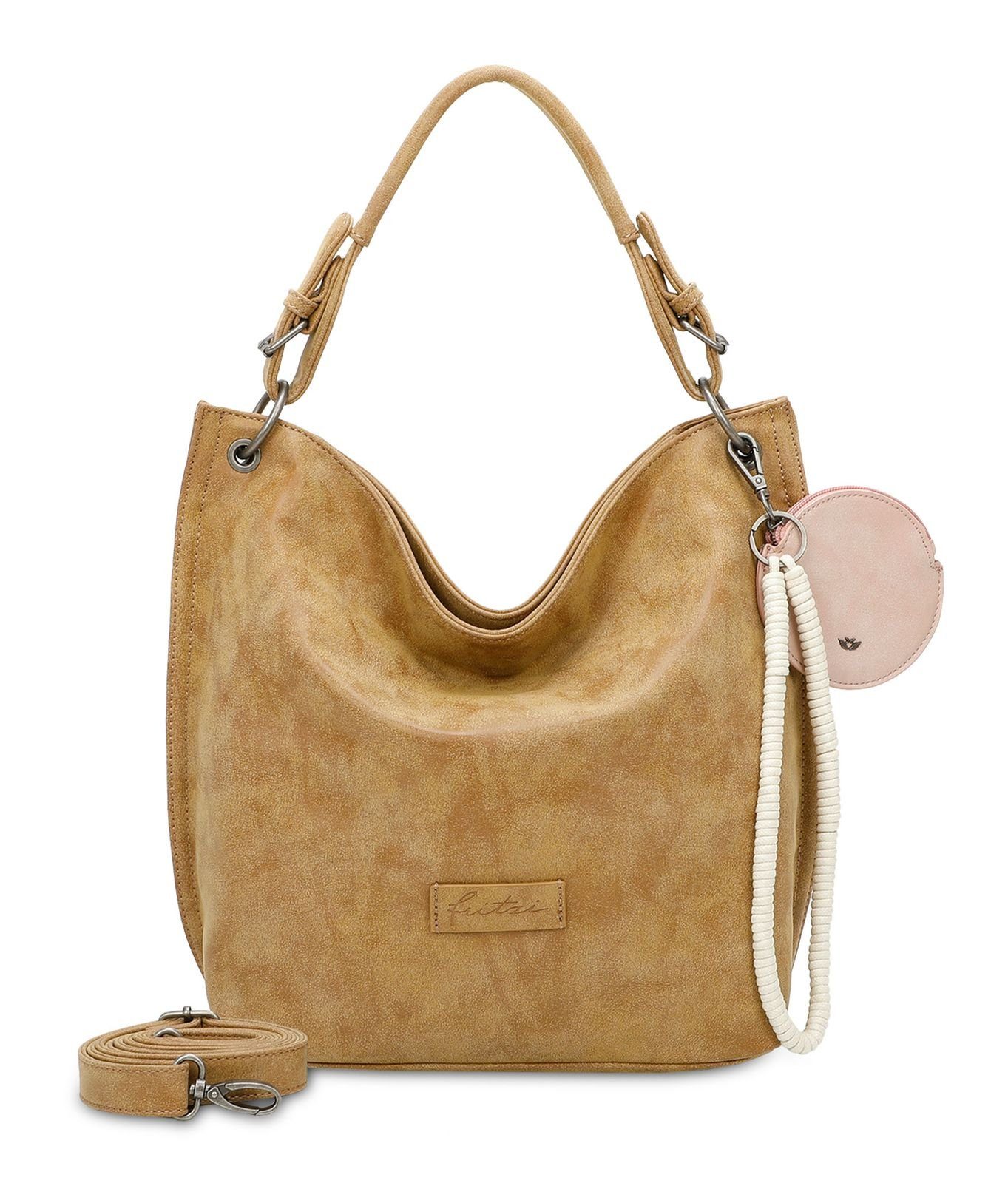 Fritzi aus Preußen Schultertasche Fritzi01N Vintage (Set, 2-tlg)