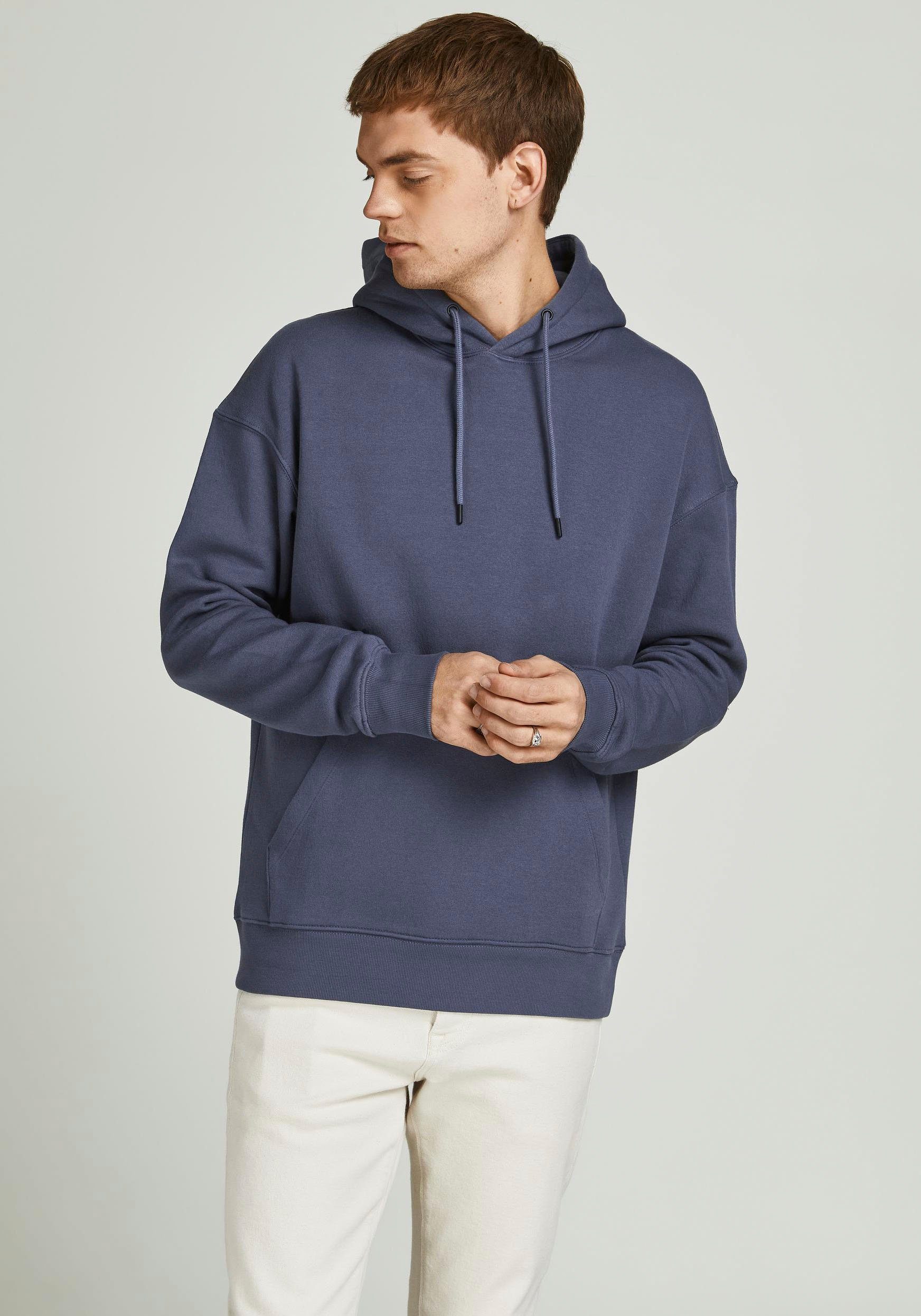 & Jack BASIC SWEAT grisaille Kapuzensweatshirt HOOD Jones STAR