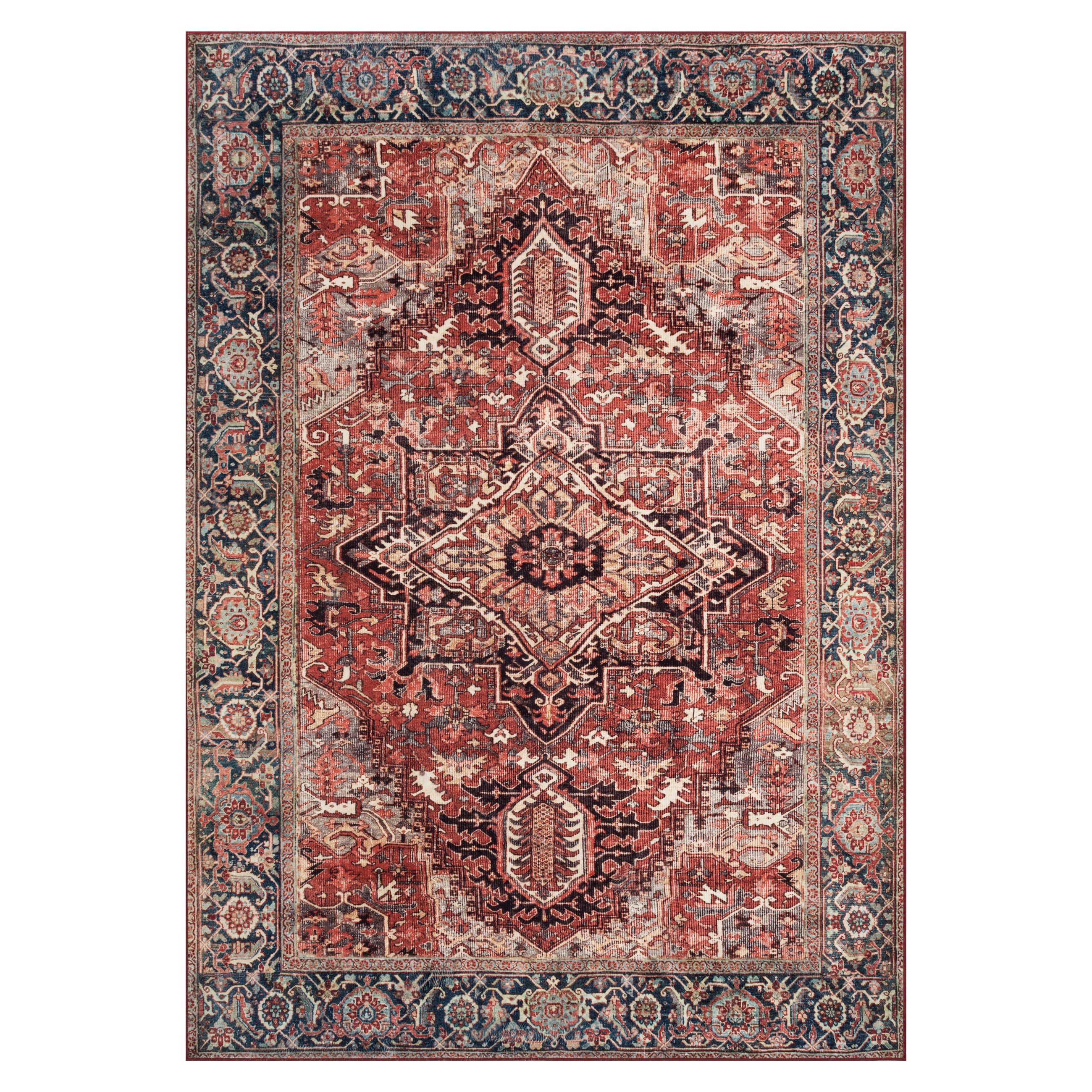 Tapiso Orientteppich ISPAHAN, rechteckig, Höhe: 6 mm, Orient Design