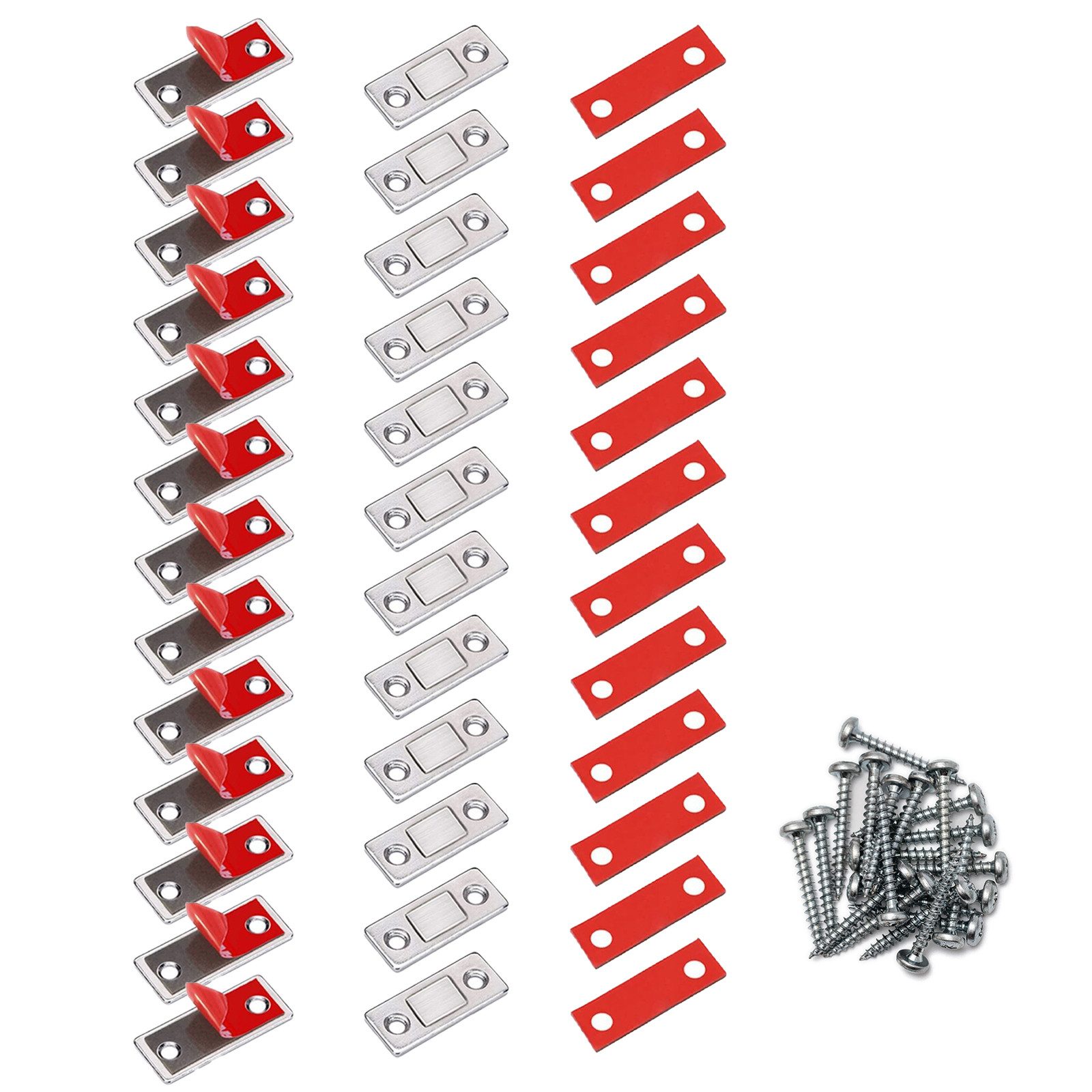 STILVORA Haftmagnetschnäpper 12-teiliges Magnetset für Schiebetüren Küchens günstig online kaufen