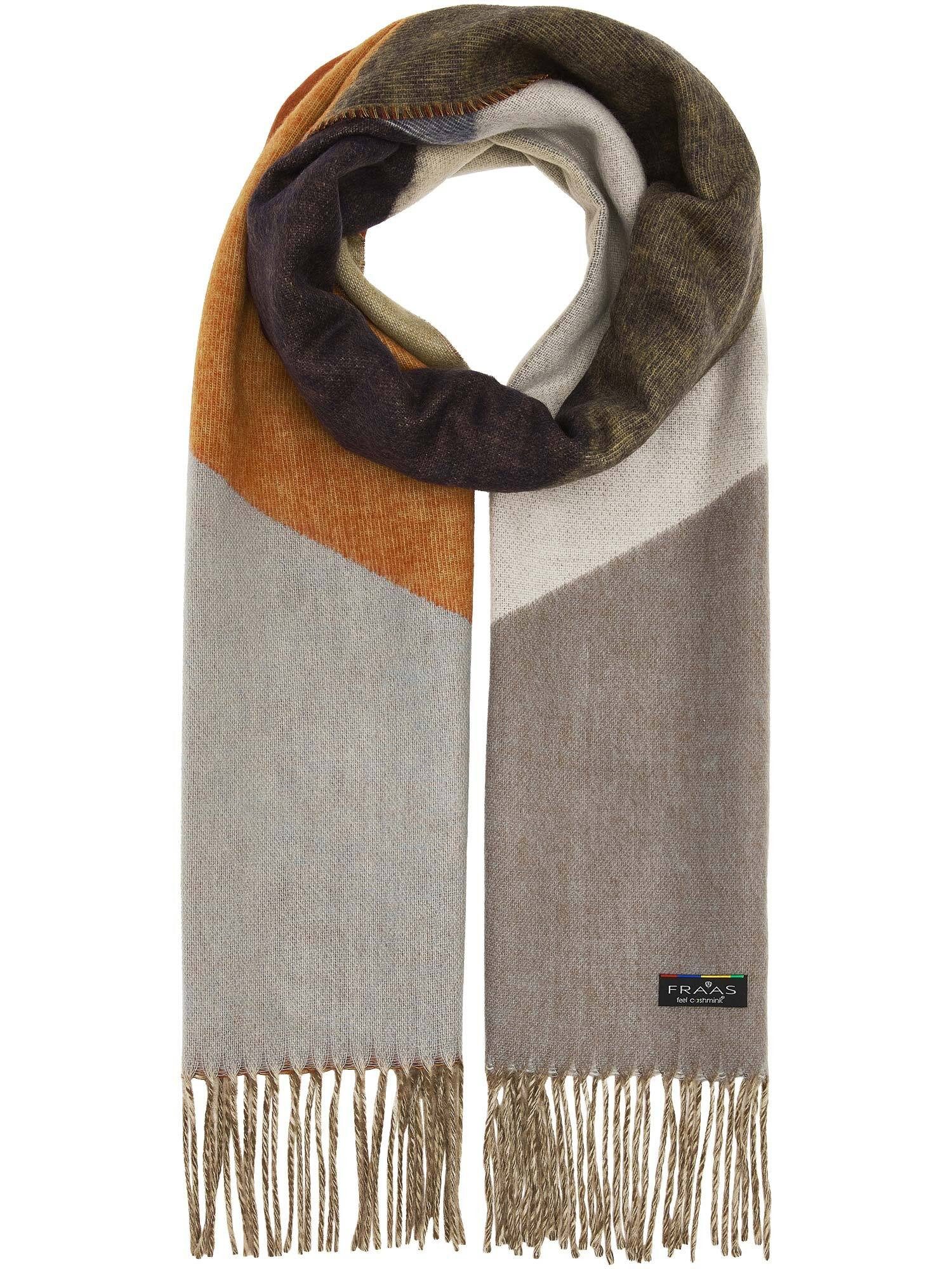 Fraas Modeschal Cashmink® Schal, (mit Fransen)