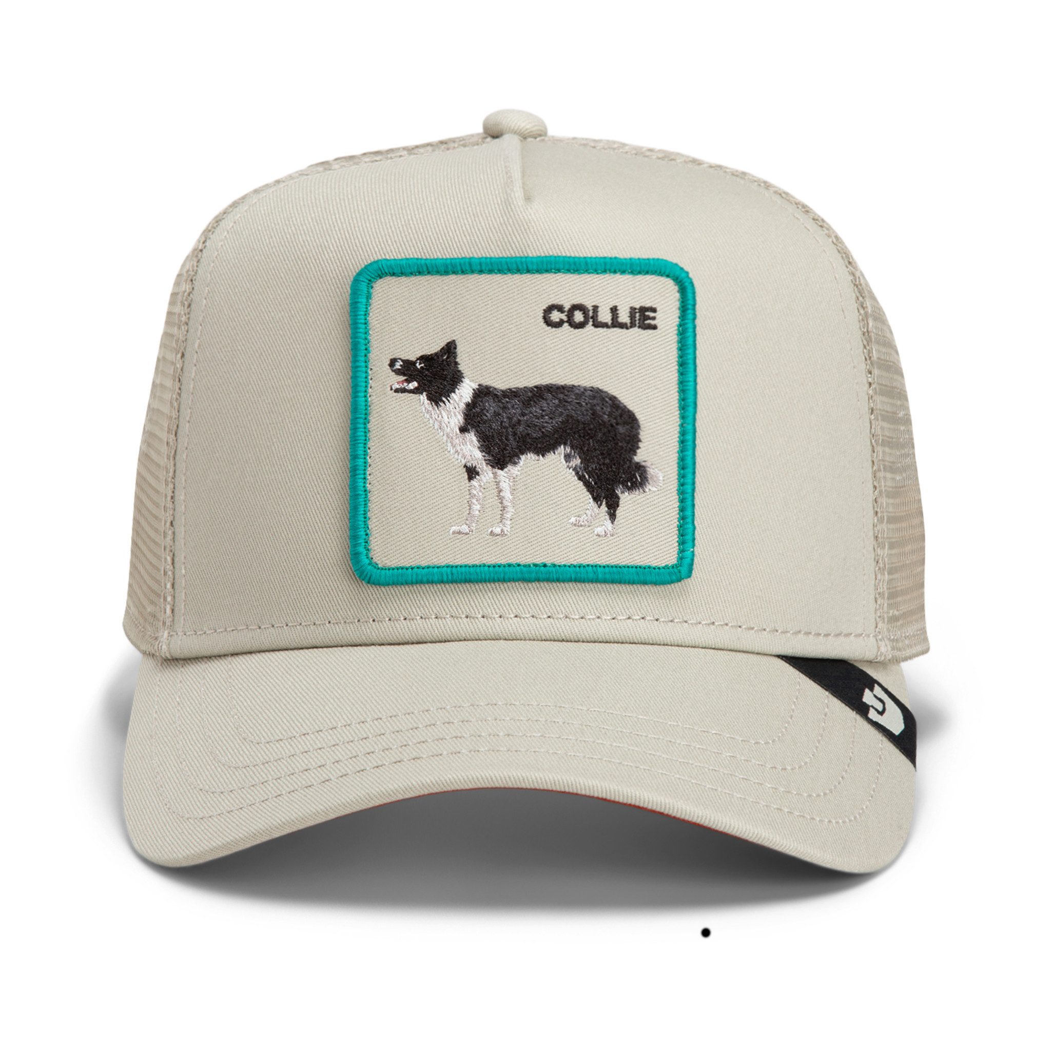 GOORIN Bros. Trucker Cap Goorin Bros. OG Trucker Cap Core Mesh Shadow Border Collie Scout (Basecap, Basecap, Meshcap, Trucker Kappe)
