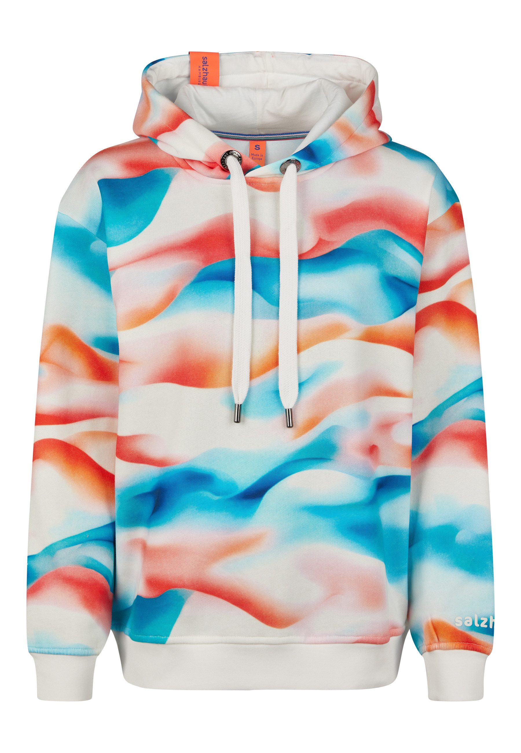 salzhaut Hoodie TÖHN Damen Relaxed-Fit salzhaut Kapuzenpullover – bequemer Fit und nordisch klares Design – Bild 2 von 5