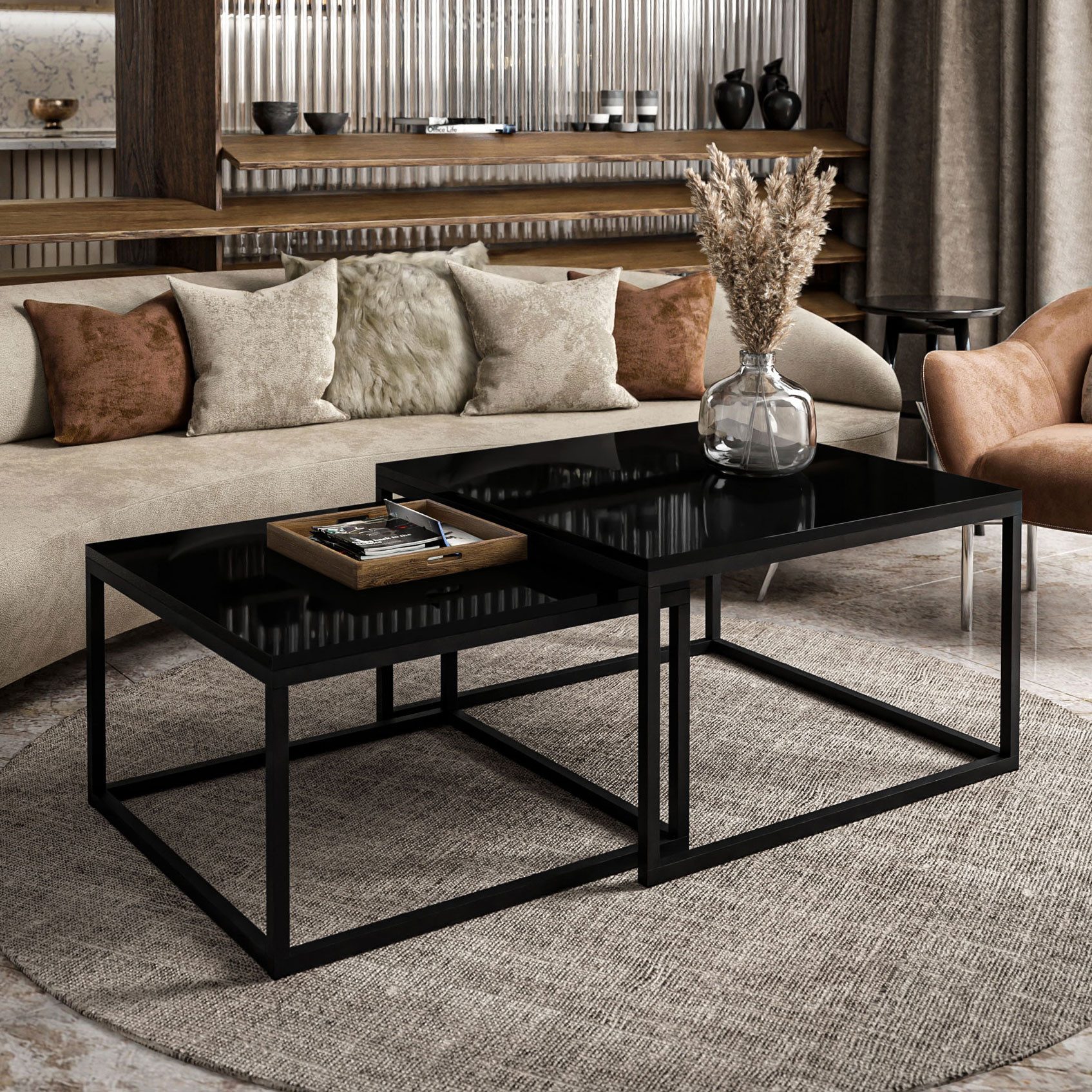 Lookway Couchtisch Yoshi 2in1 mit Hochglanz günstig online kaufen
