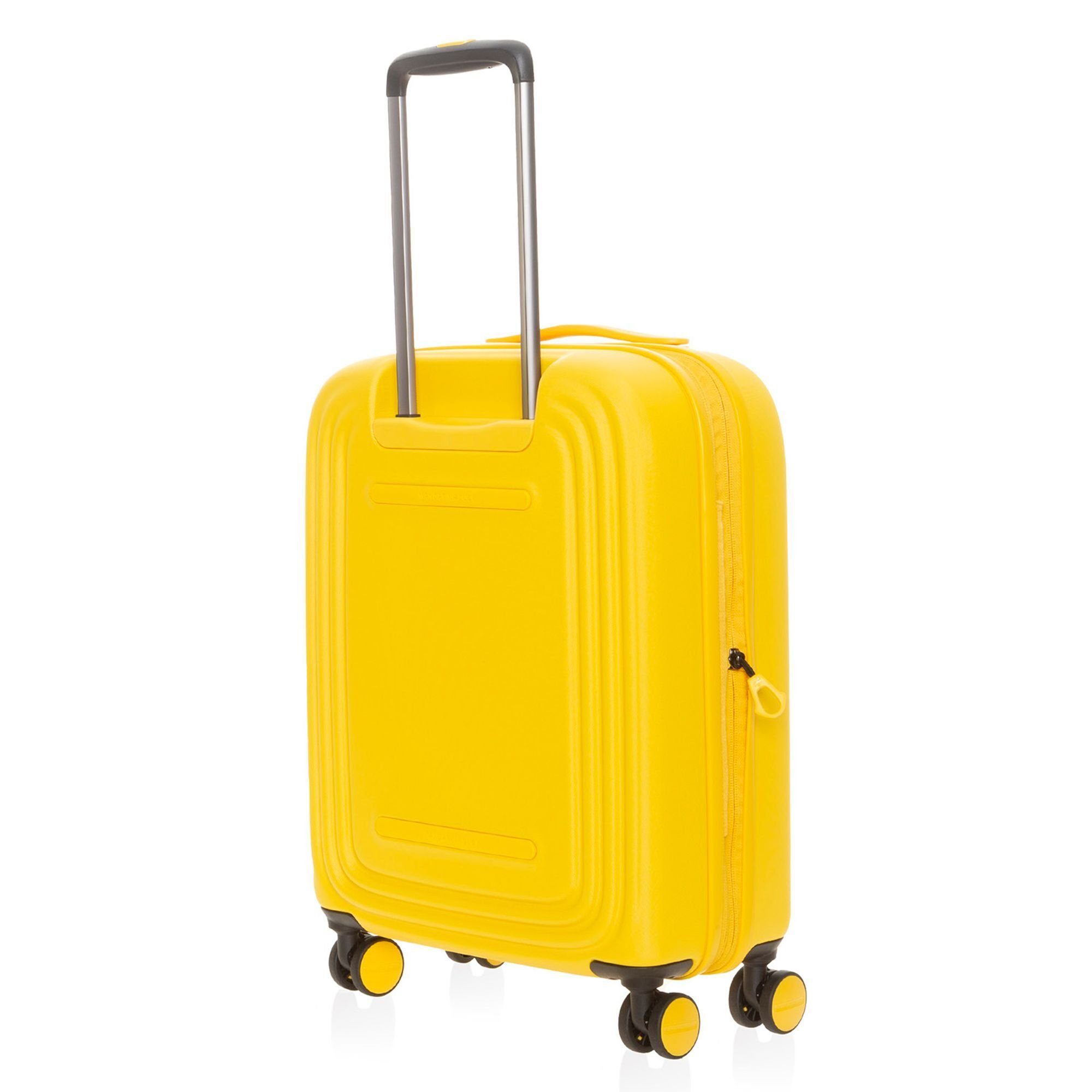 4 Logoduck Handgepäck-Trolley Duck Mandarina yellow duck +, Rollen, Polycarbonat