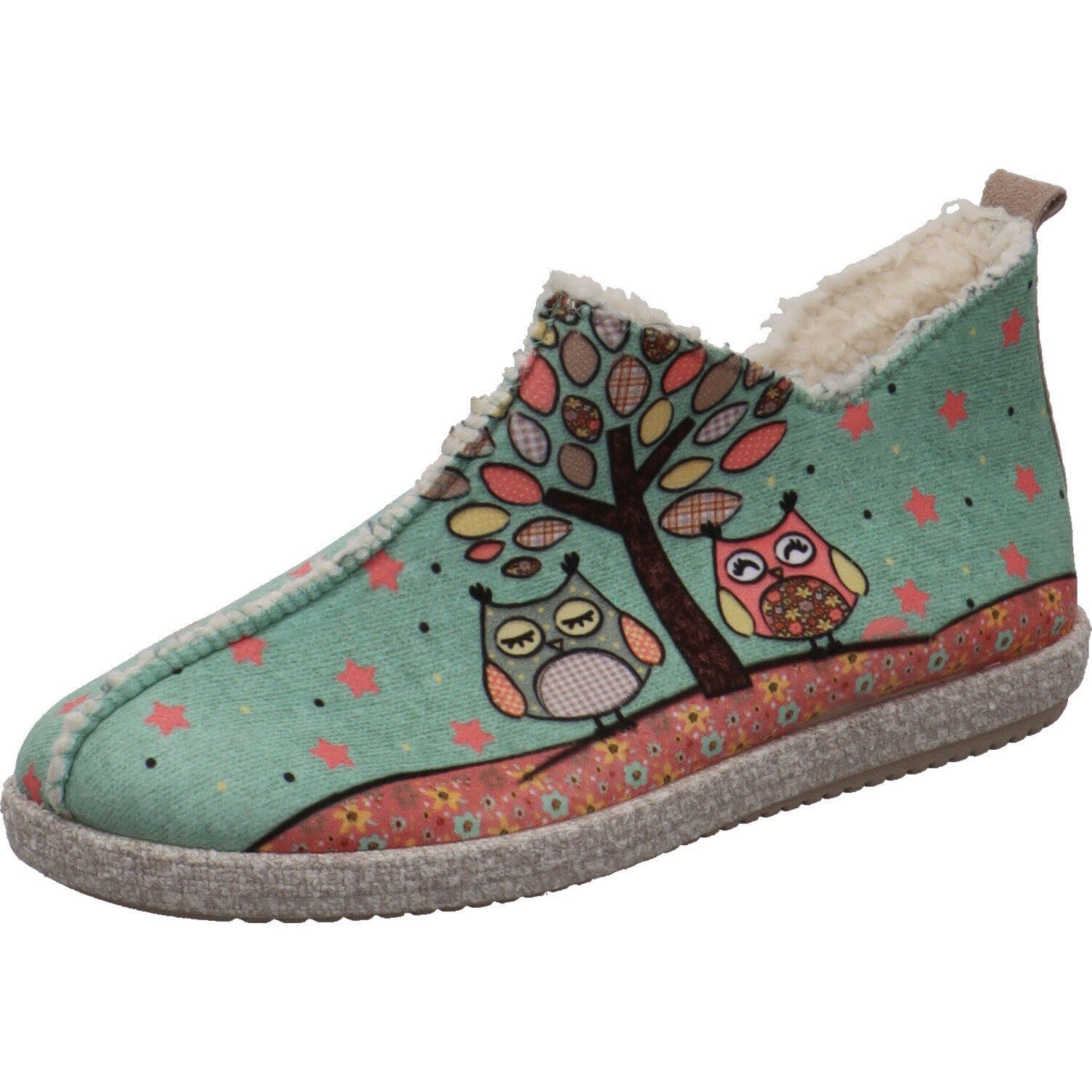 RELAX Eulen Hausschuh