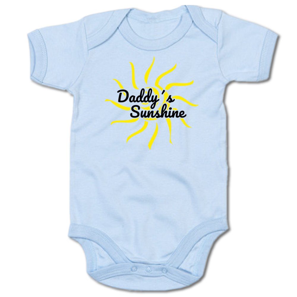 G-graphics Kurzarmbody Daddy´s Sunshine Baby Body mit Spruch / Motiv / Aufdruck • als Geschenk