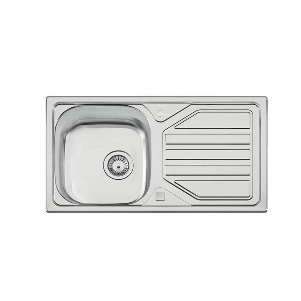 Naber Edelstahlspüle Nava 2 Edelstahl, 78/43,5 cm