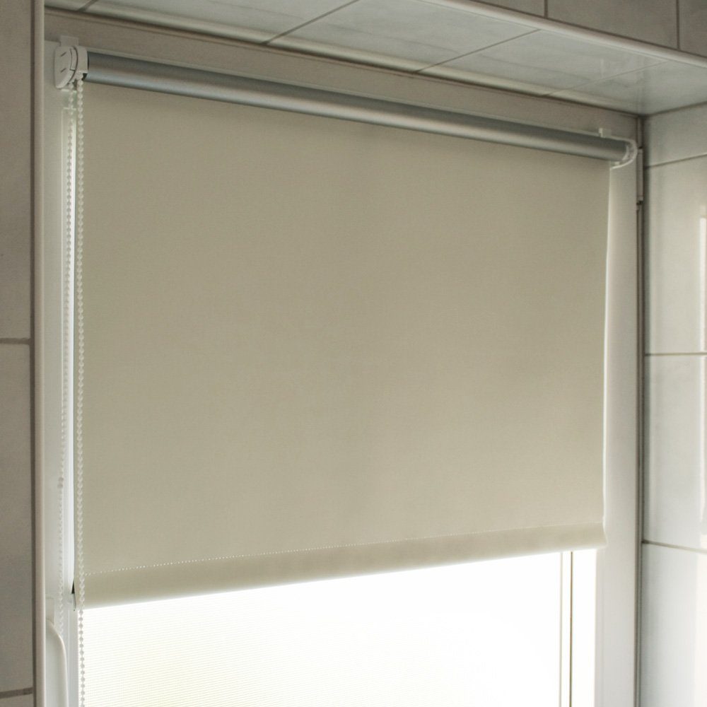 Seitenzugrollo Thermo-Rollo mit Klemmfix Halterung ohne Bohren, Verdunkelun günstig online kaufen