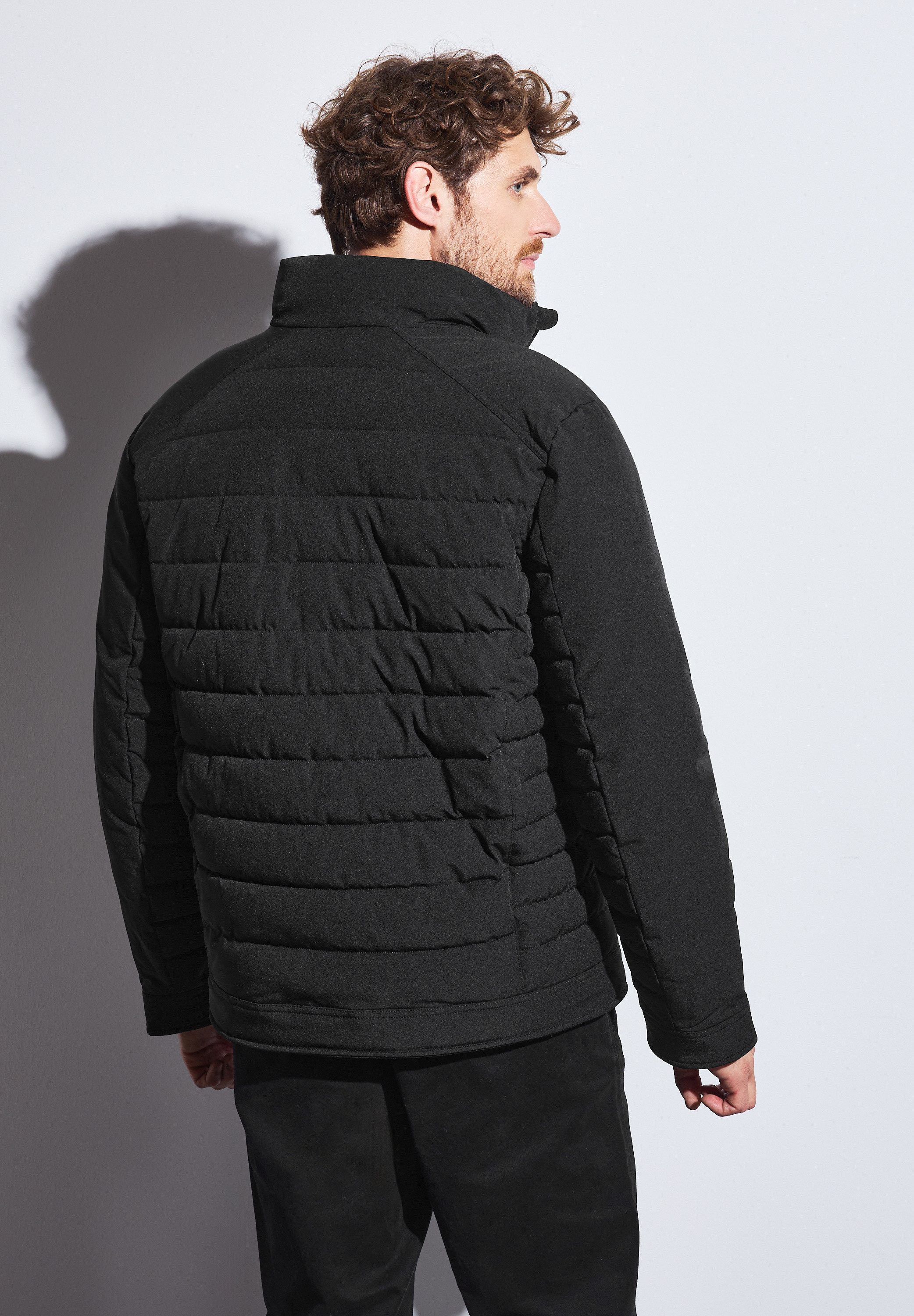 STREET ONE MEN Steppjacke im Biker Style günstig online kaufen