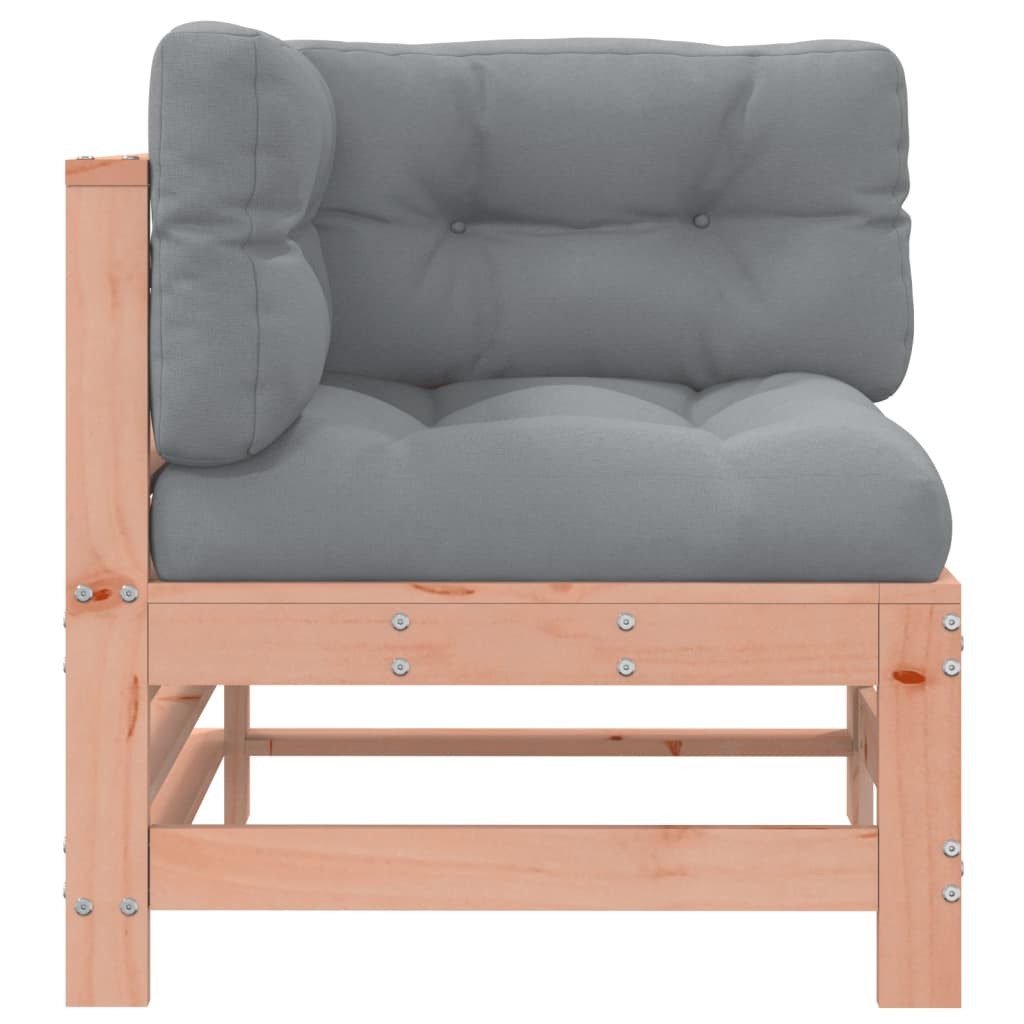 vidaXL Sofaelement Ecksofa mit Kissen Massivholz günstig online kaufen