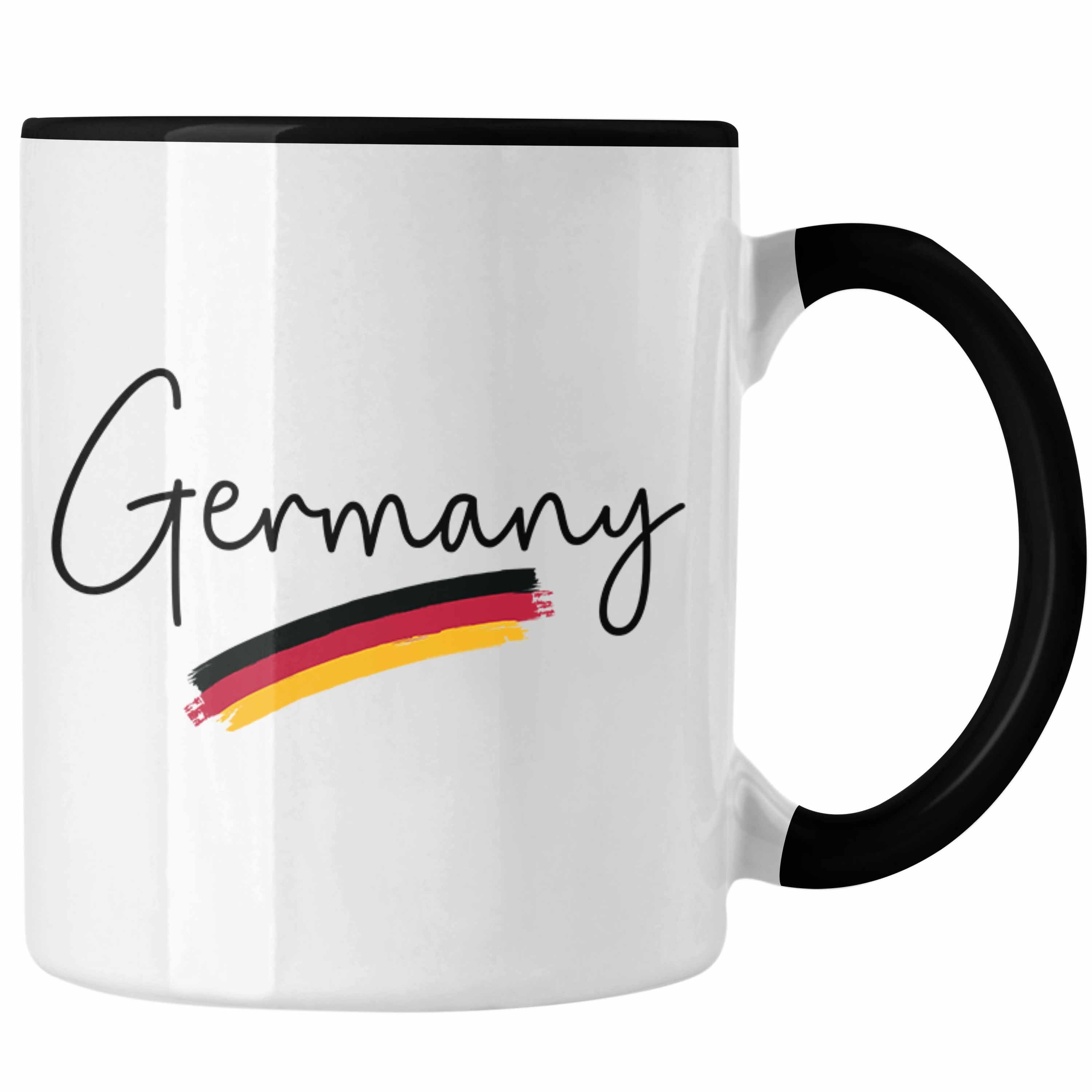 Trendation Tasse Germany Tasse Deutschland Flagge National Stolz