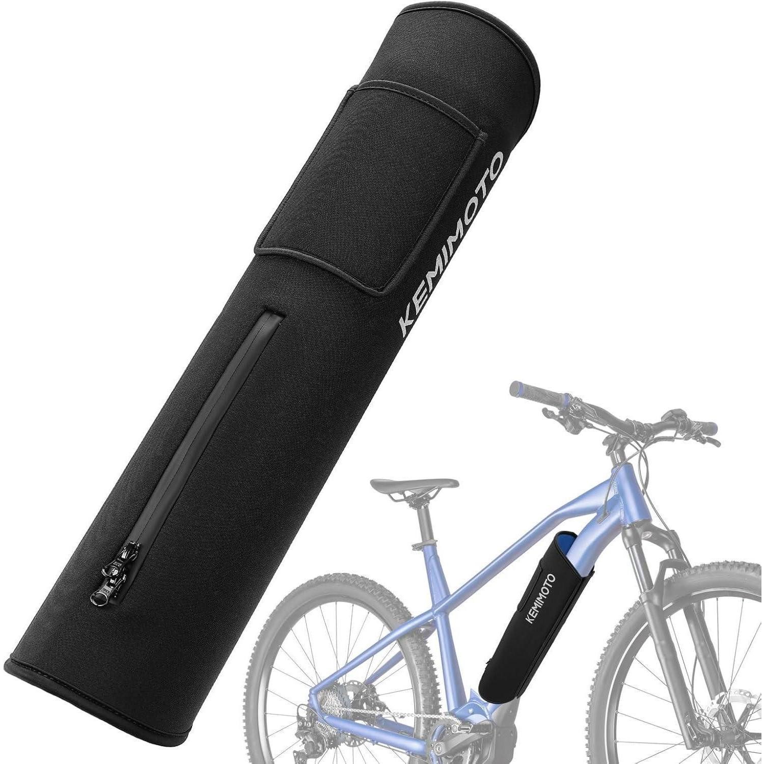 LuxusKollektion Akku-Schutzhülle E-bike Akku Schutzhülle Thermoschutzhülle 26-38cm Rahmenakku Kälte
