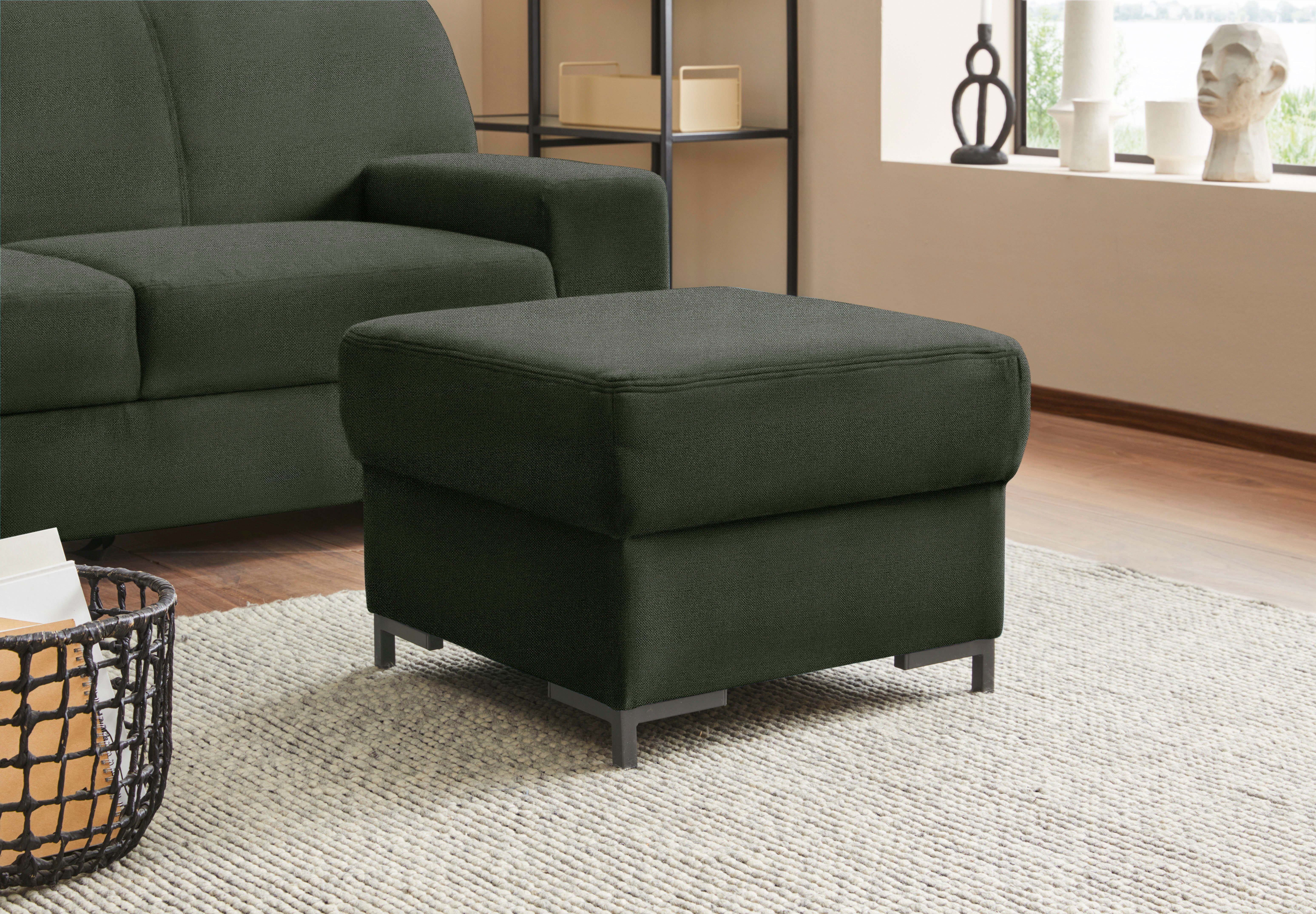 DOMO collection Hocker Ledas B/T 62/62cm, in vielen Farben erhältlich