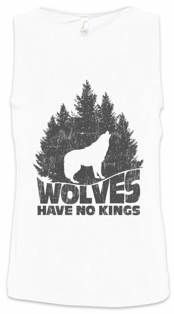 Tanktop Wolves Have No Kings II Ärmelloses T-Shirt The Farseer Wolf Wulf