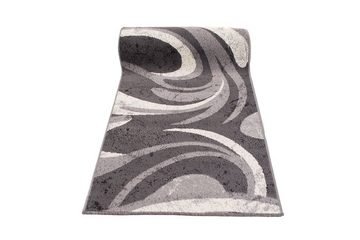 Läufer Läufer Flurläufer Modern für Vorzimmer 100 cm Breit Grau I, Mazovia, 100 x 100 cm, Kurzflor, Meterware, Höhe 8 mm, Kurzflor - niedrige Florhöhe