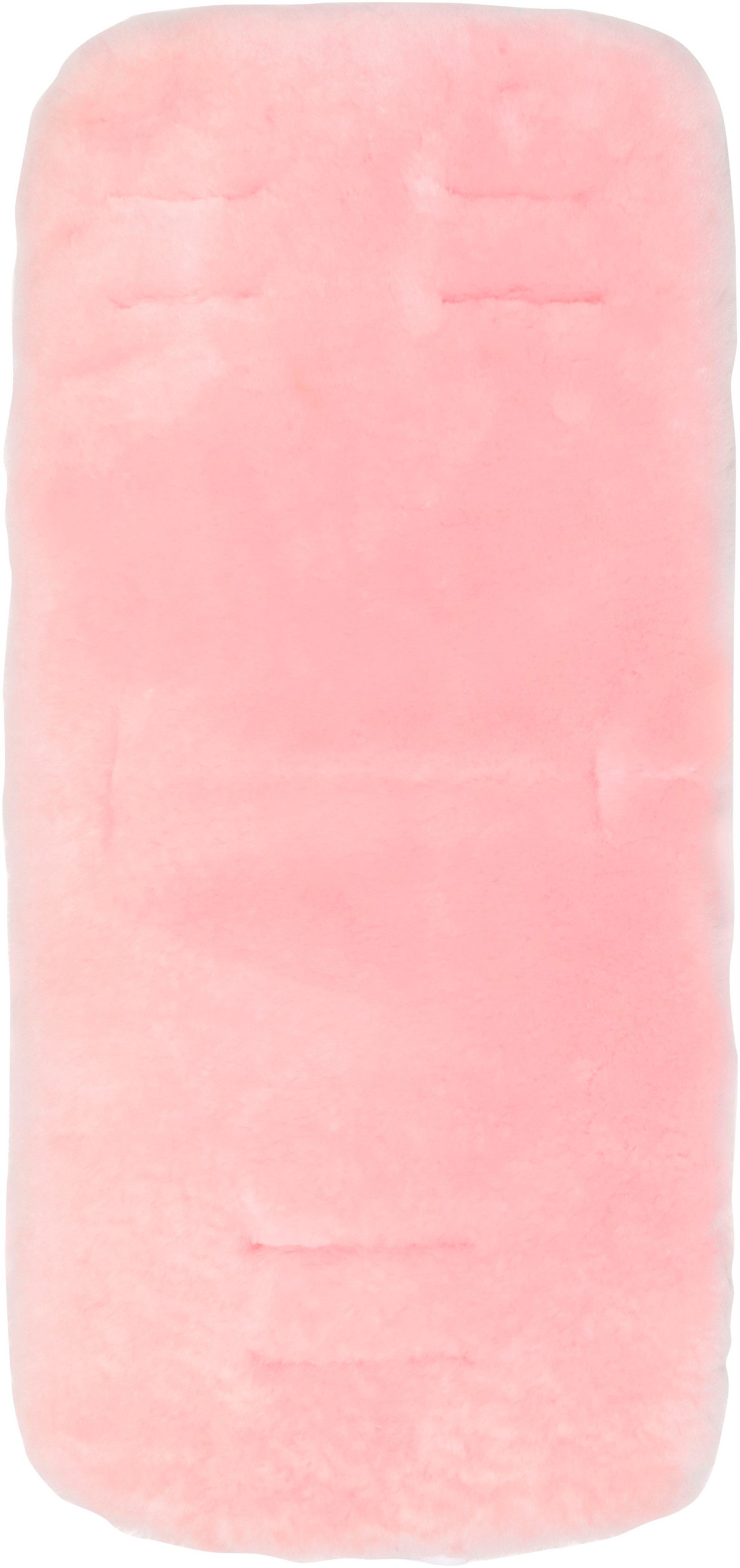 Babylammfell Lammfelleinlage 73x33,5 cm, rosa