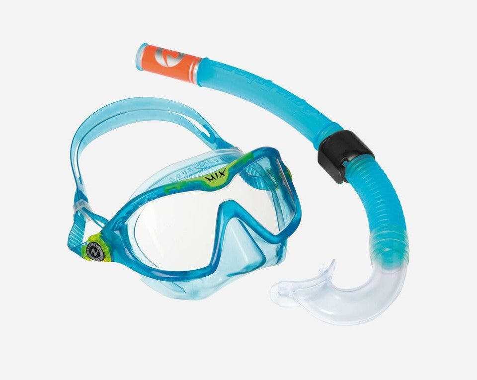 Schnorchel COMBO MIX 4131 LIGHT BLUE BRIGHT GREEN