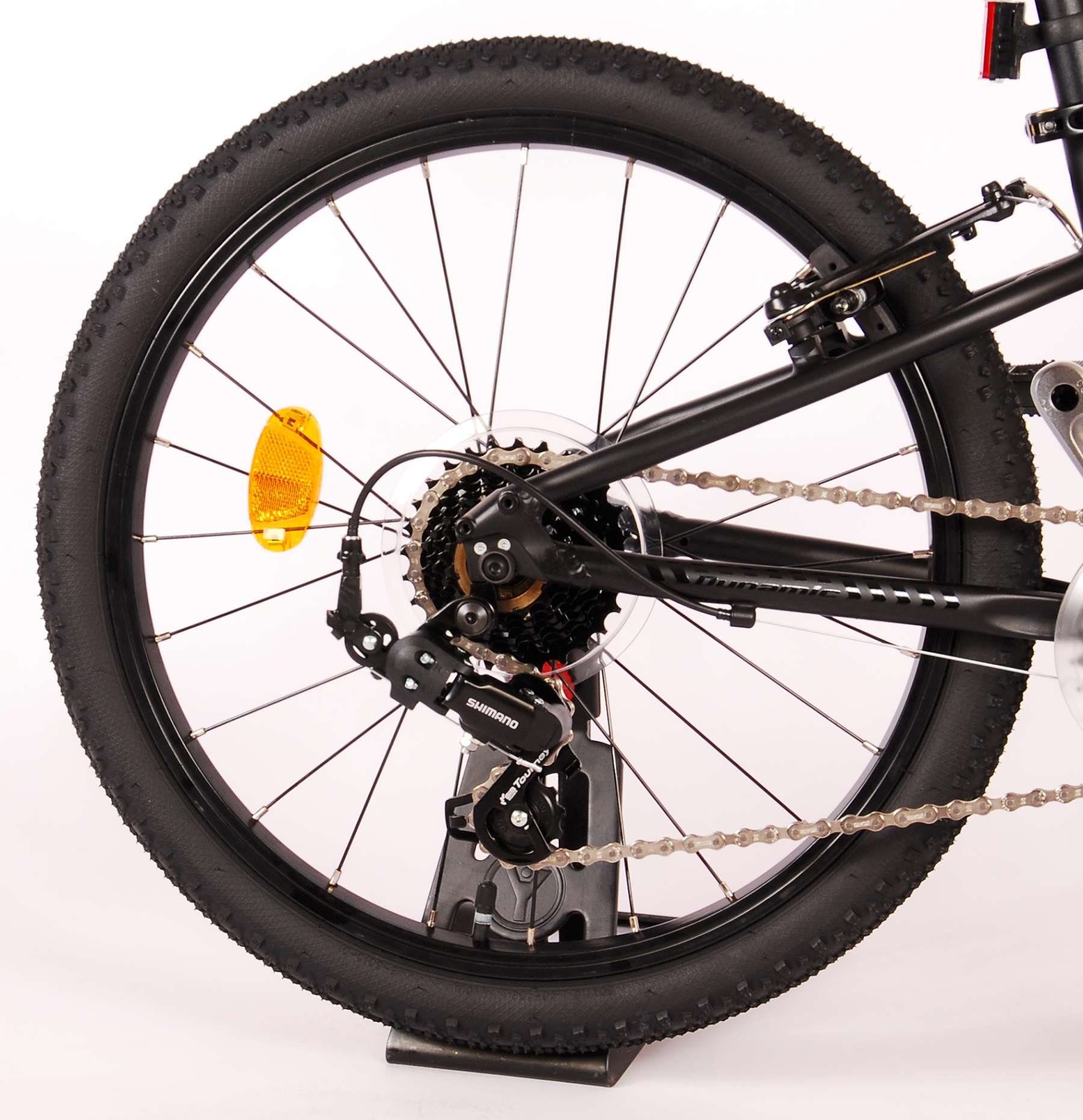 Volare Kinderfahrrad Dynamic - Jungen - 20 Zoll - schwarz bzw. blau - 7-Gang - 6 - 8 Jahre, 7 Gang, bis 115 kg, Fat Tires, 85% zusammengebaut