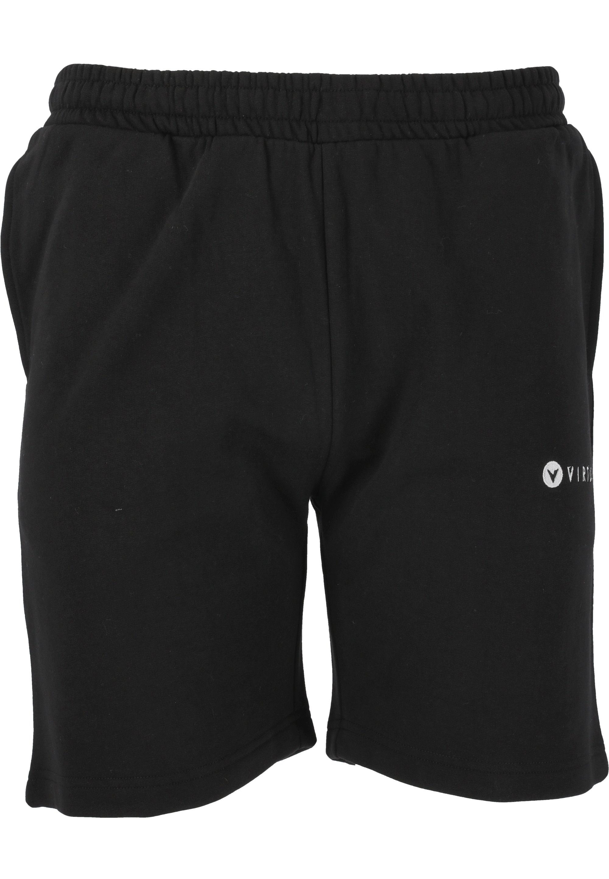in sportlichem Virtus Design schwarz Kritow Shorts