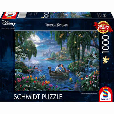 Schmidt Spiele Puzzle »Disney The Little Mermaid and Prince Eric«, 1000 Puzzleteile
