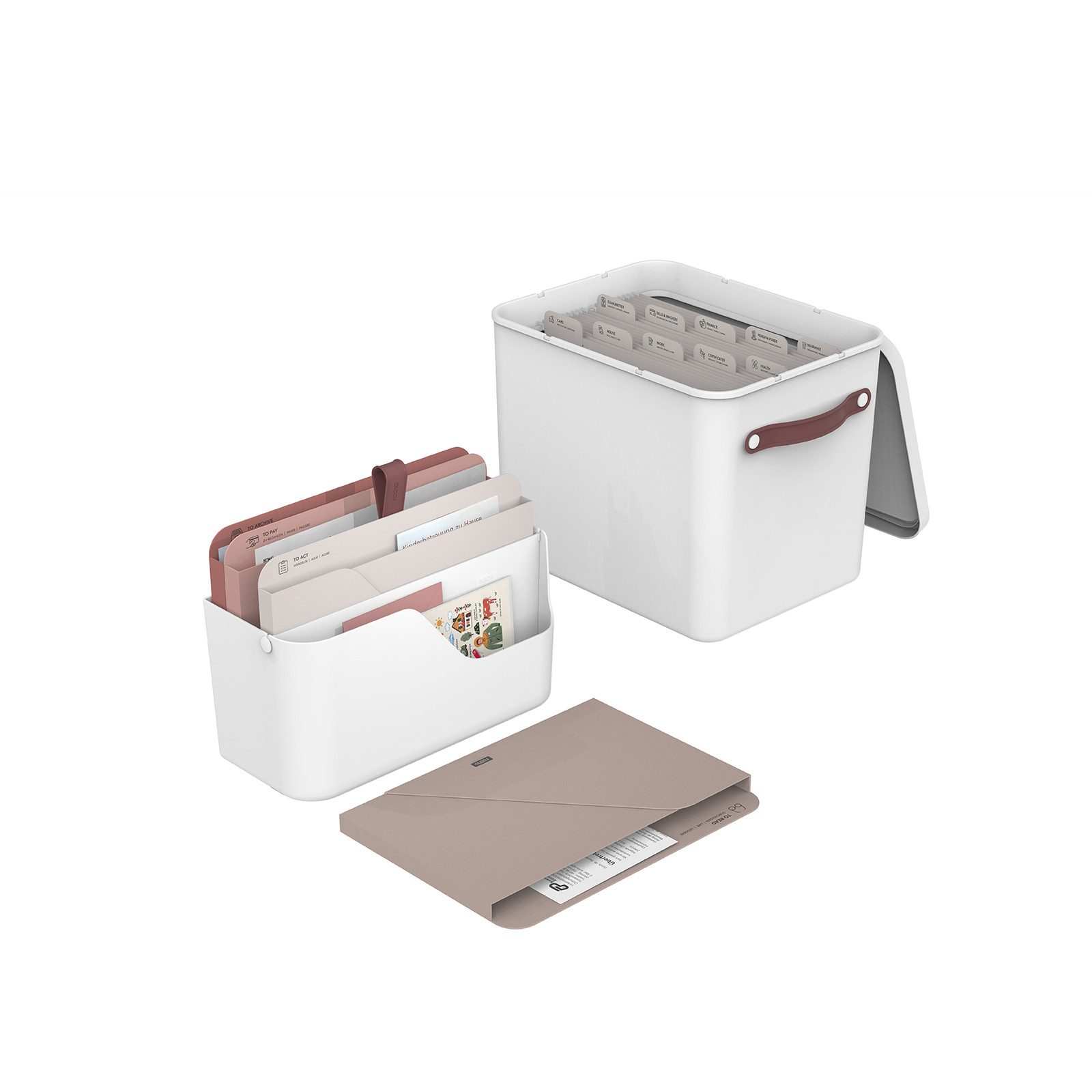 ROTHO Briefablage (Dokumenten-Organisationset, Set 2tlg)