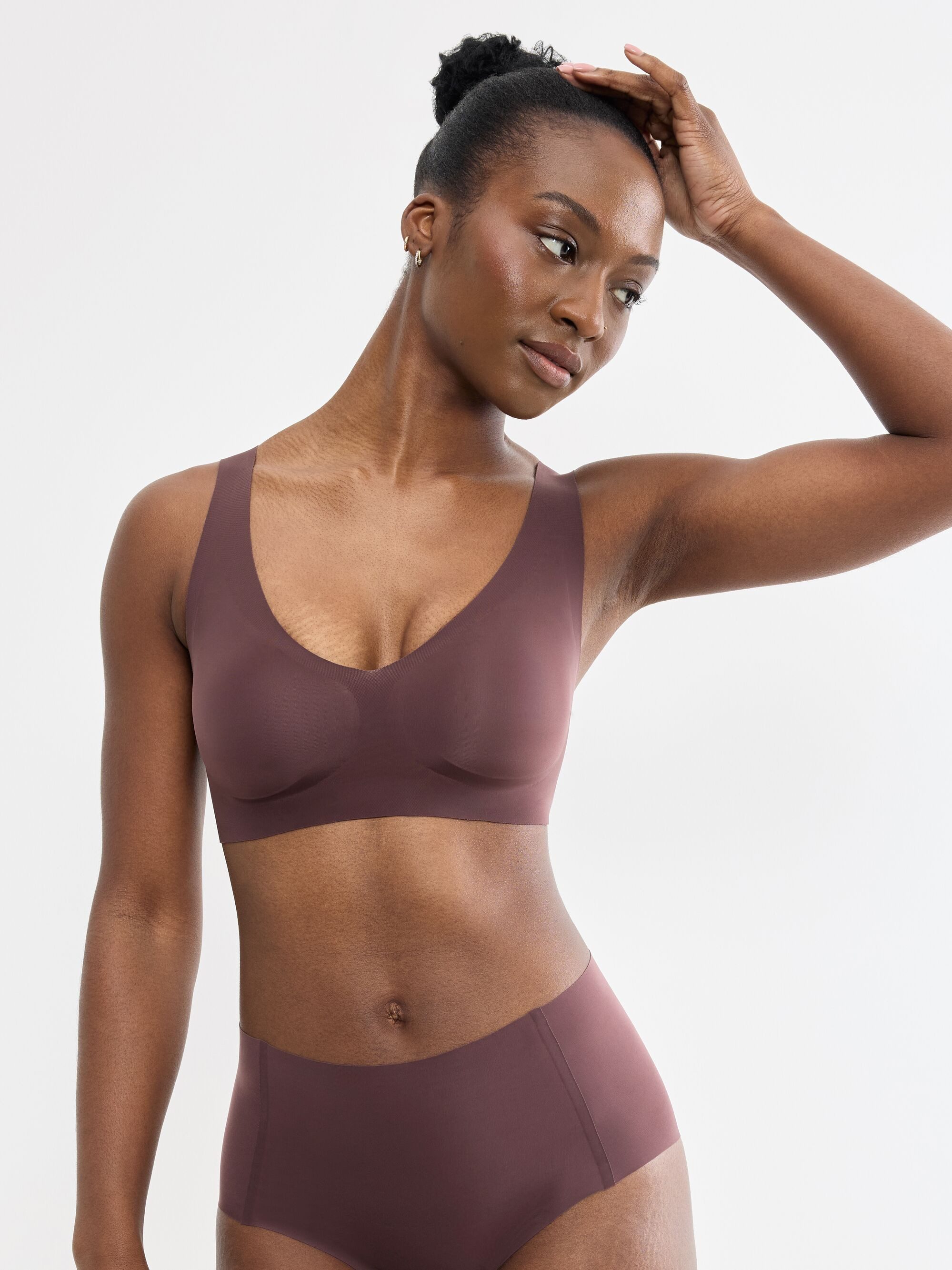 sloggi Bralette ZERO Feel 2.0 mit herausnehmbaren Pads, mittlerer Halt, Mikrofaser