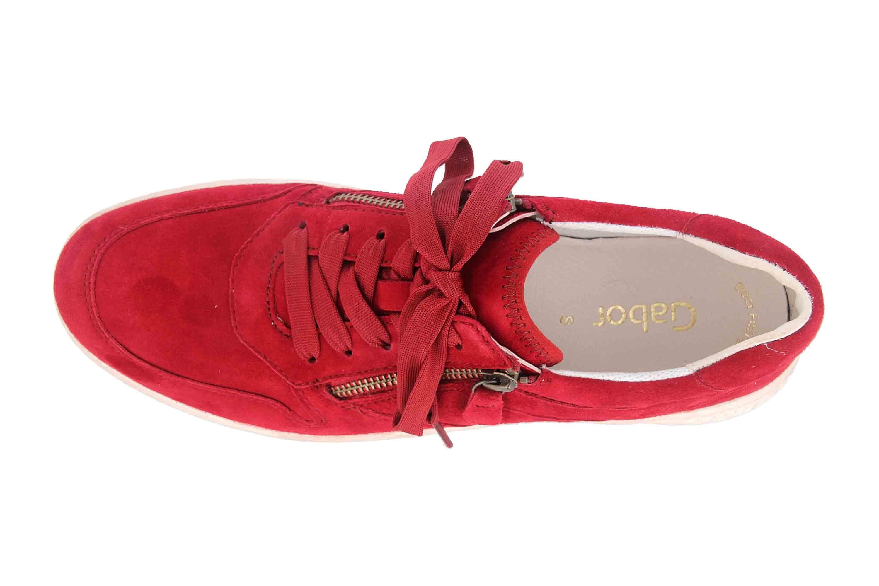 Damenschuhe Schuhplus Gabor Turnschuhe Rot Gabor Jollys Sneaker In